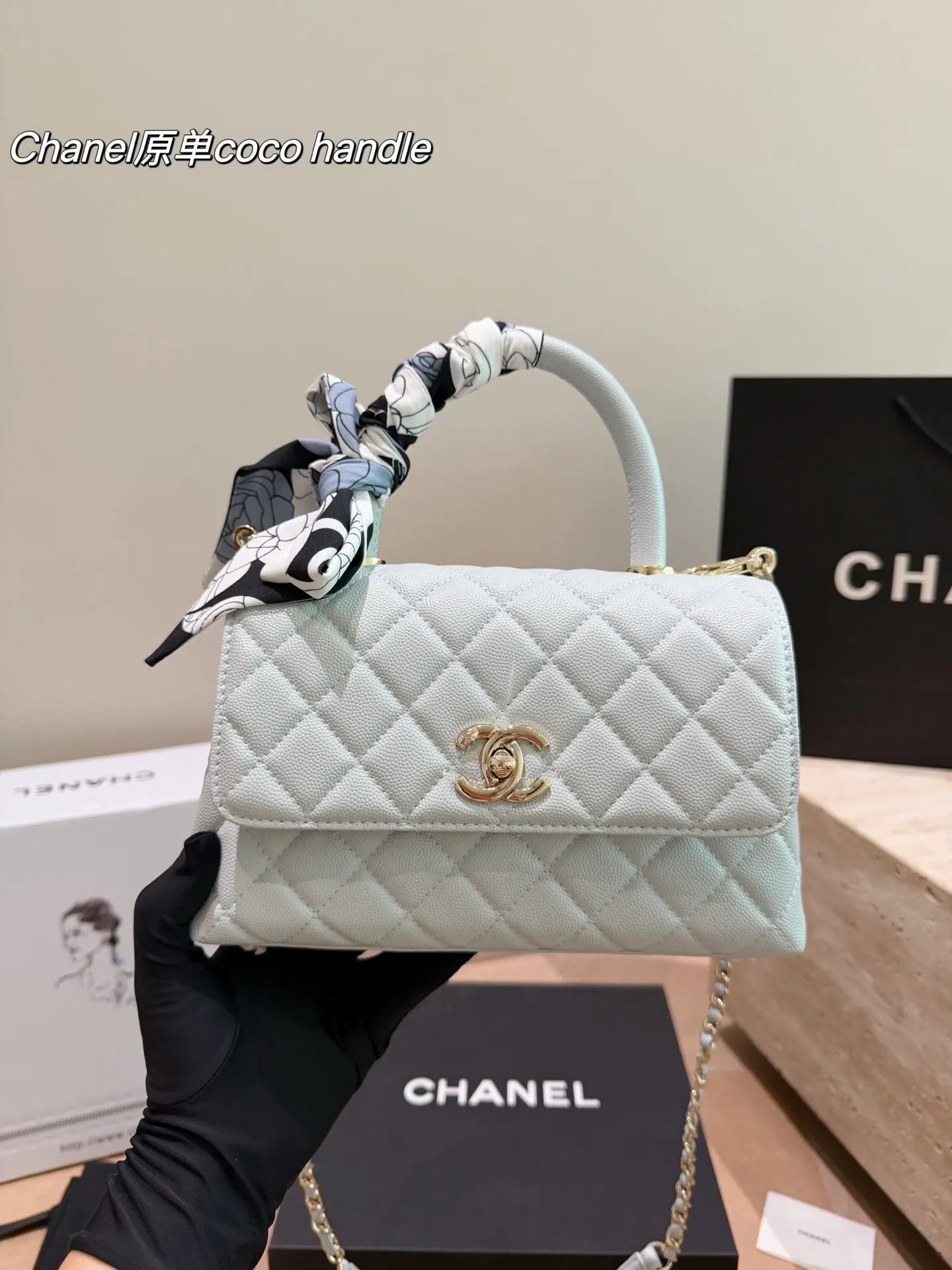 Chanel Organizer Pouch Travel Leather