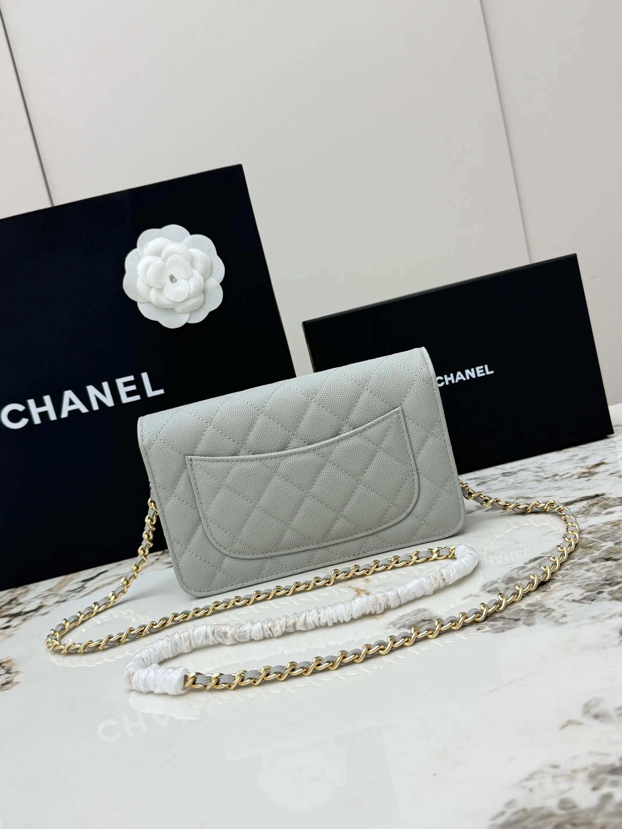 CHANEL 小牛皮 链条包 精致链条款