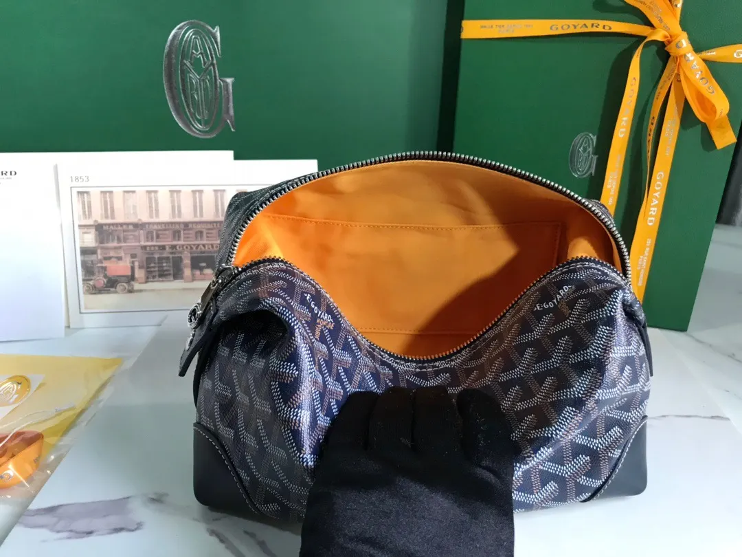 Goyard 批 戈雅 Boeing 化妆包收纳袋 内里有双 手拿包 精致手拿款
