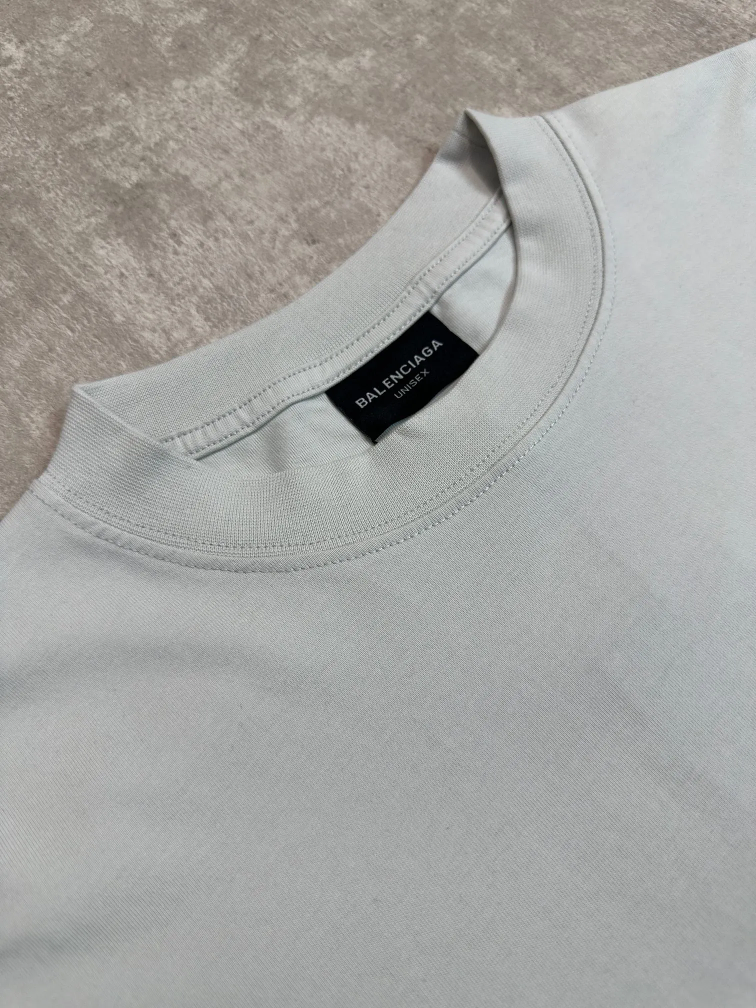 Balenciaga 字母 刺绣 短袖T恤