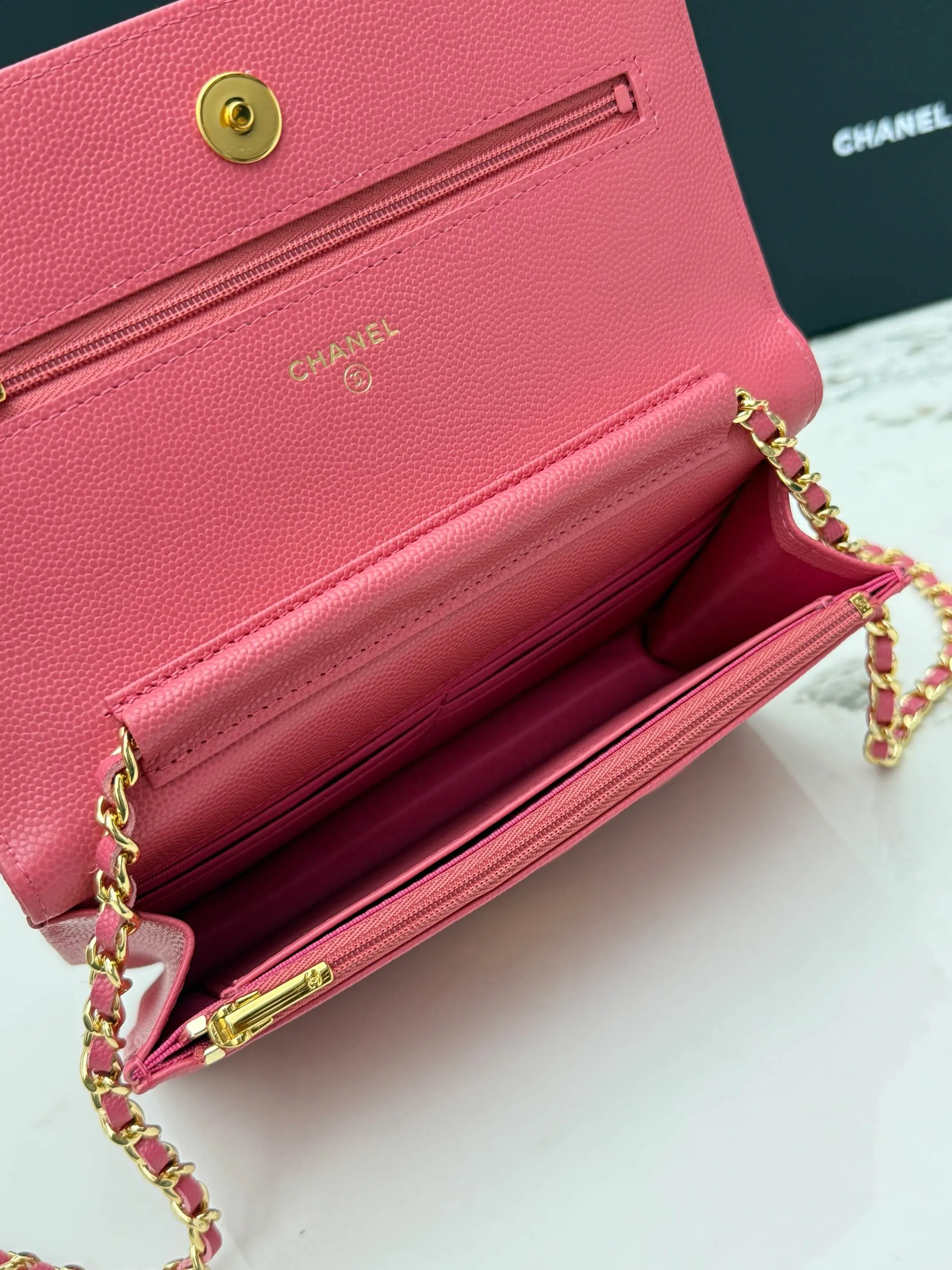 Chanel Chain Bag Leather