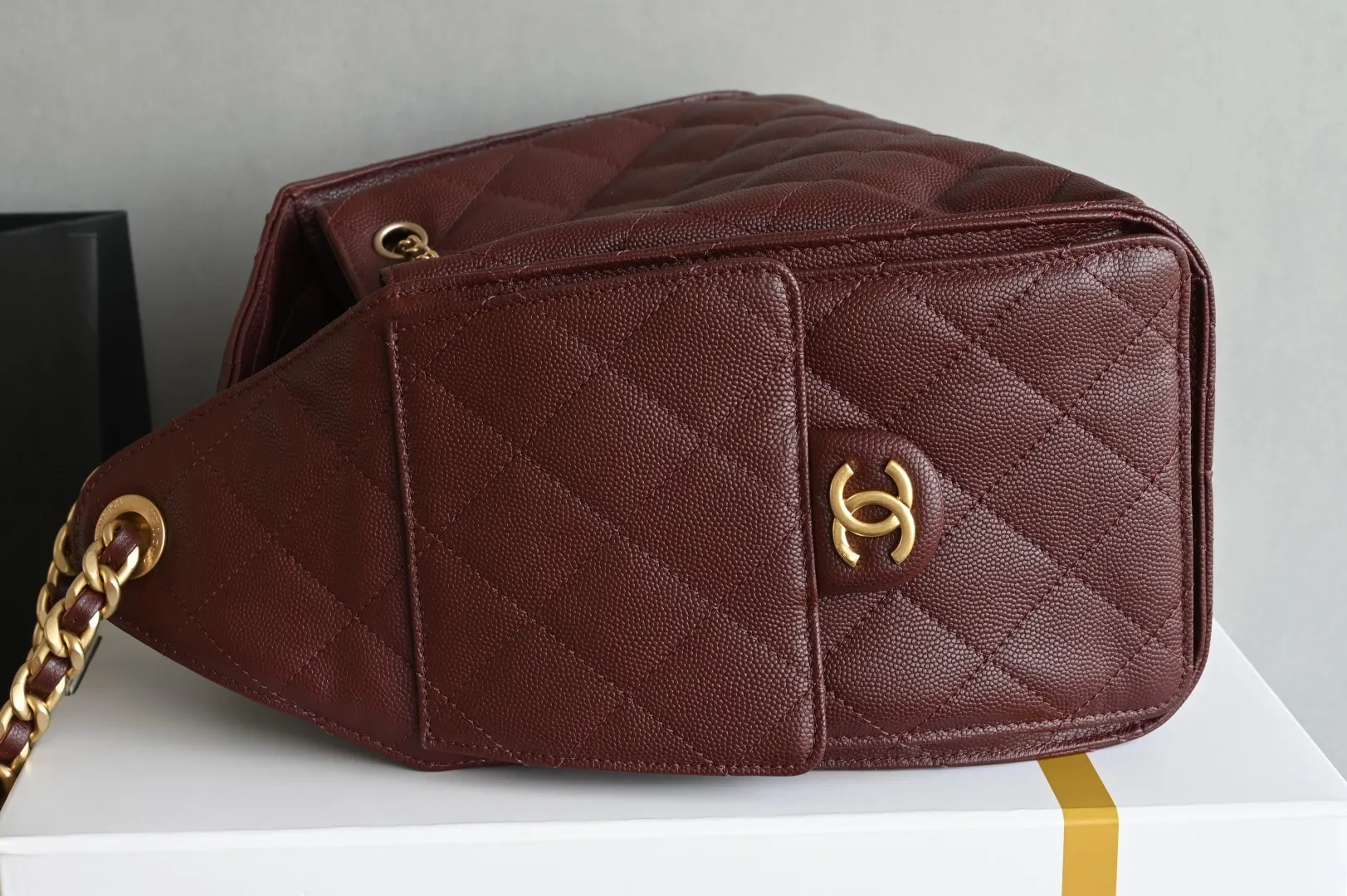 Red Fashion Item Travel Leather