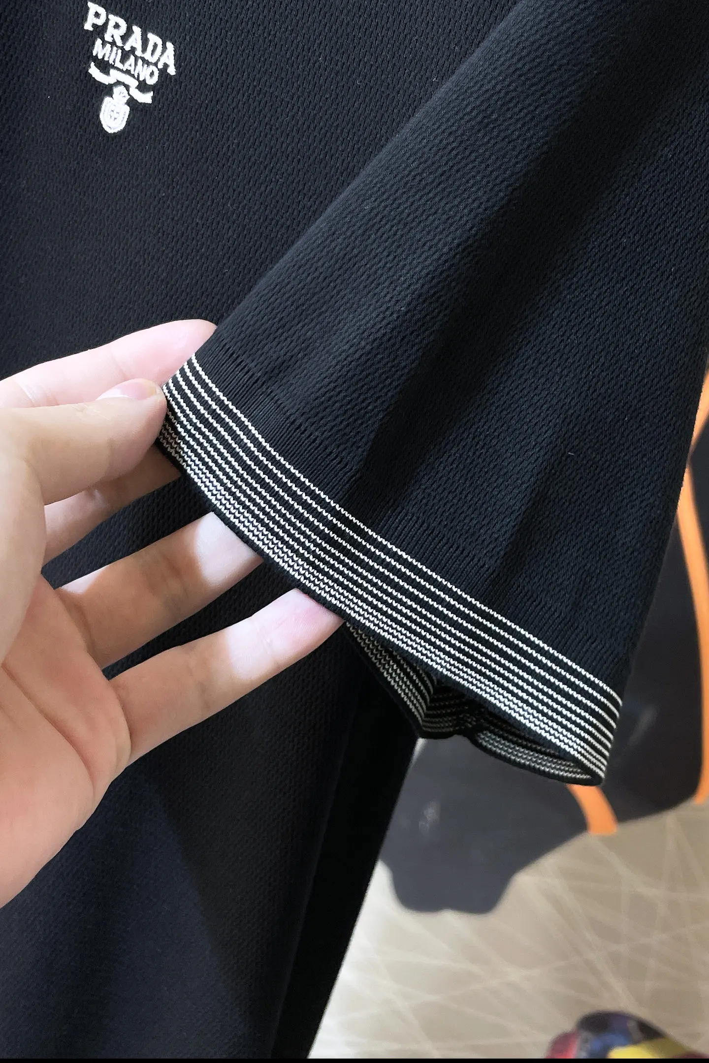 Prada 棉质 Logo Polo衫