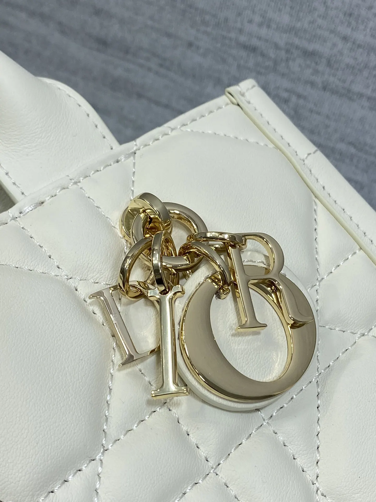 Dior Book Tote 白色 皮革 托特包