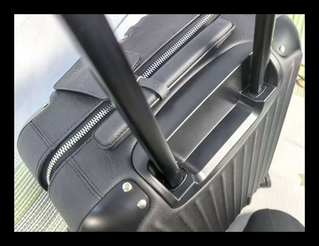 黑色 蓝色 牛皮 玫瑰 Rimowa全牛皮款 distinct系 行李箱 旅行拉杆款 轻便出行款
