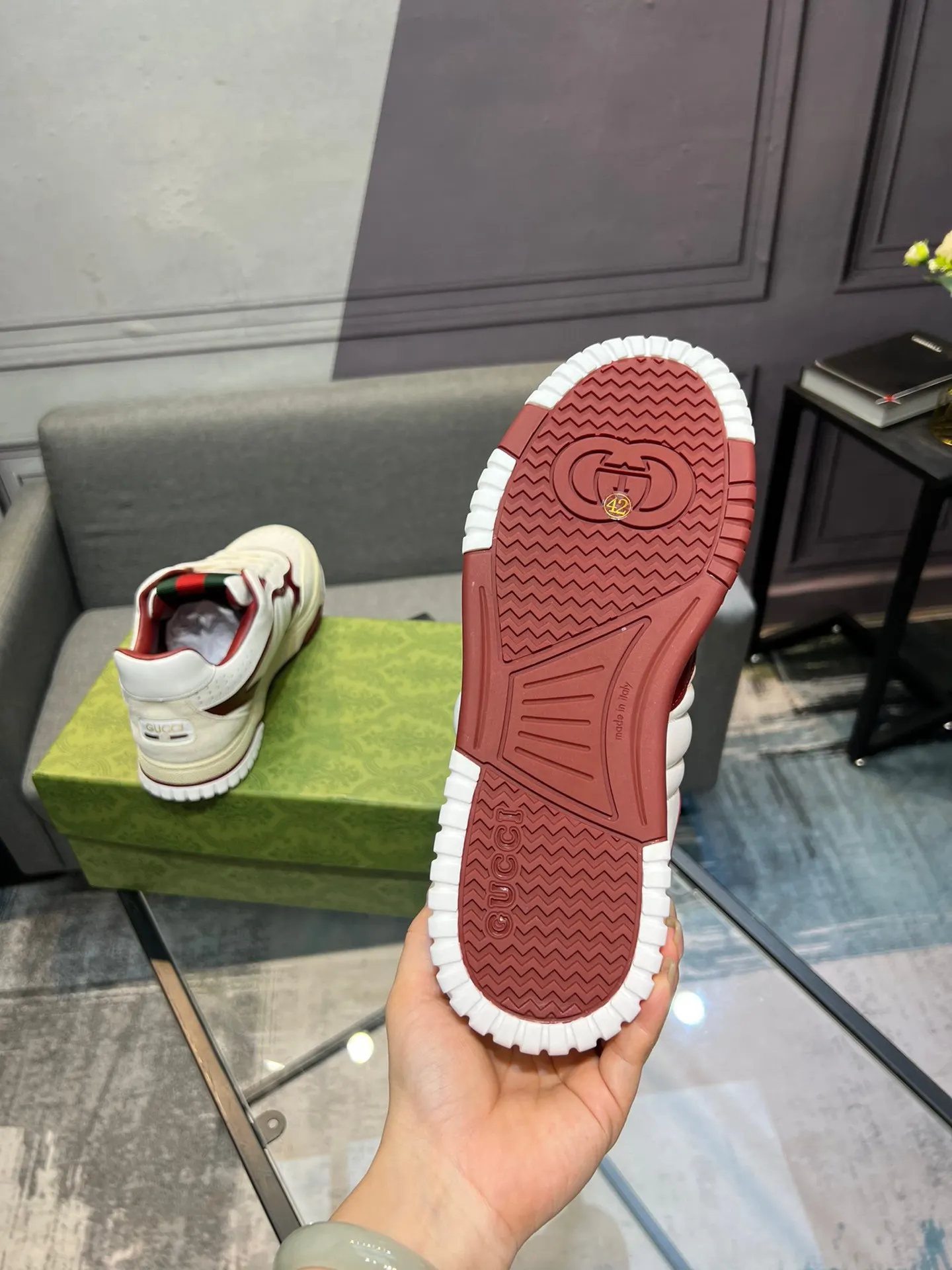 Gucci Logo休闲运动鞋