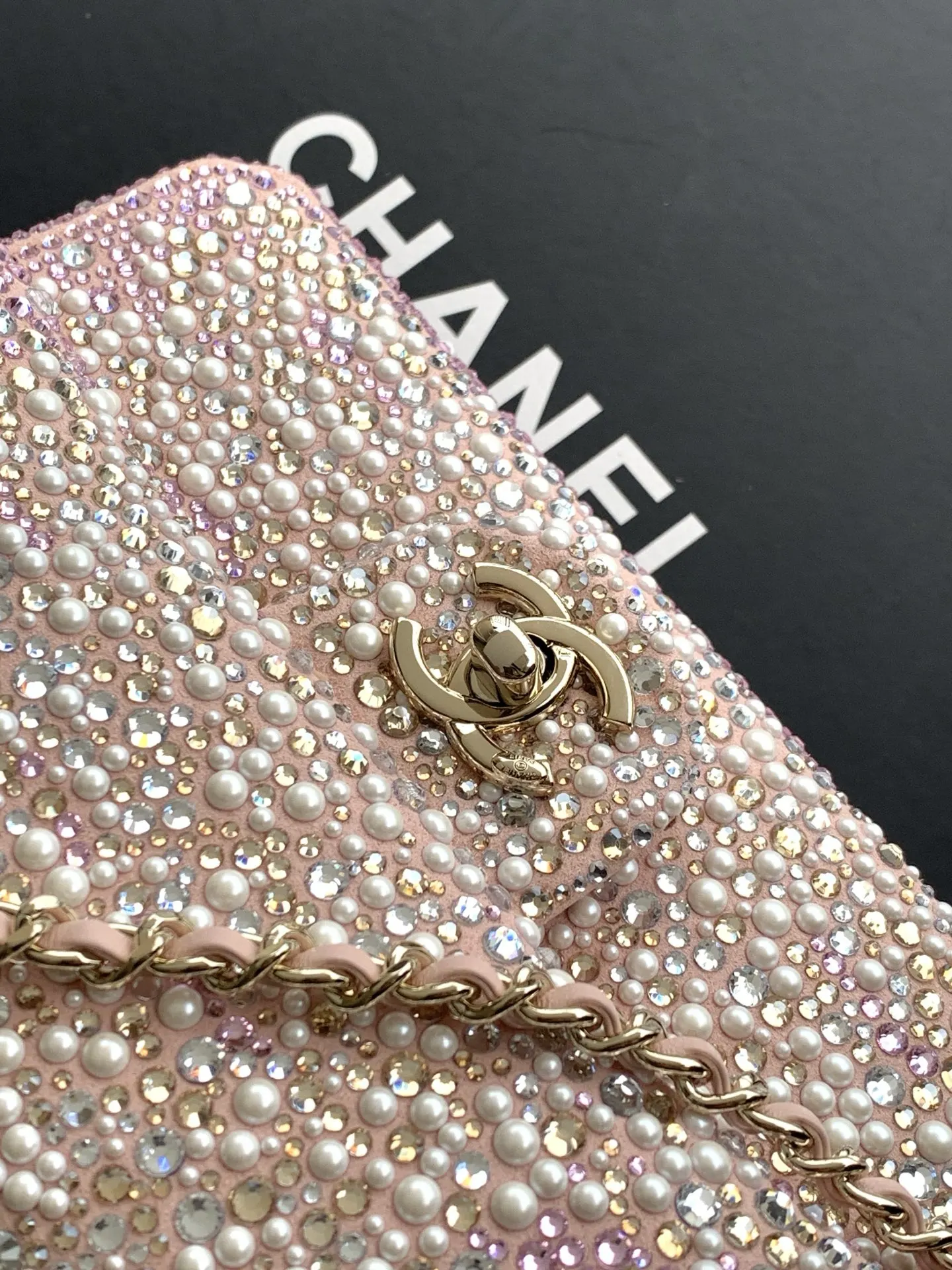Gold Chain Bag