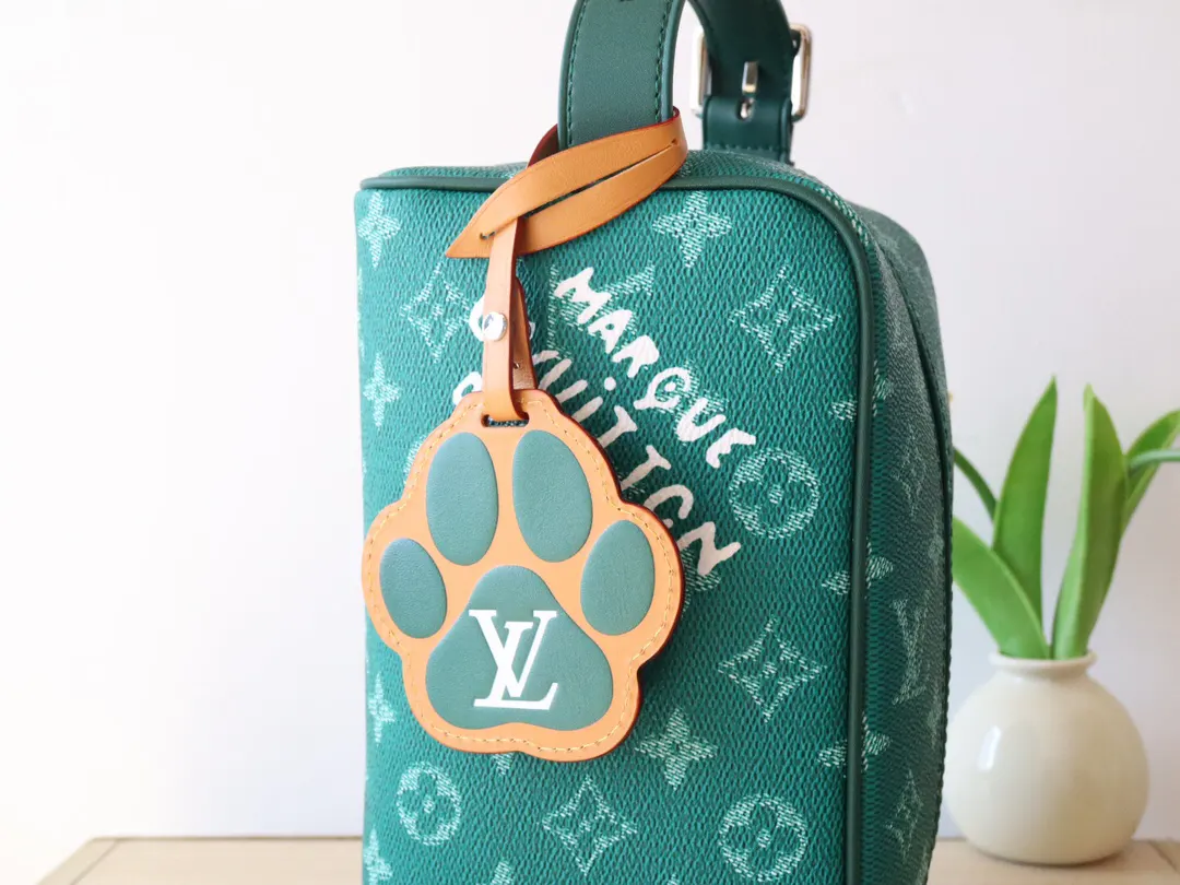 Silver Organizer Pouch Travel Canvas