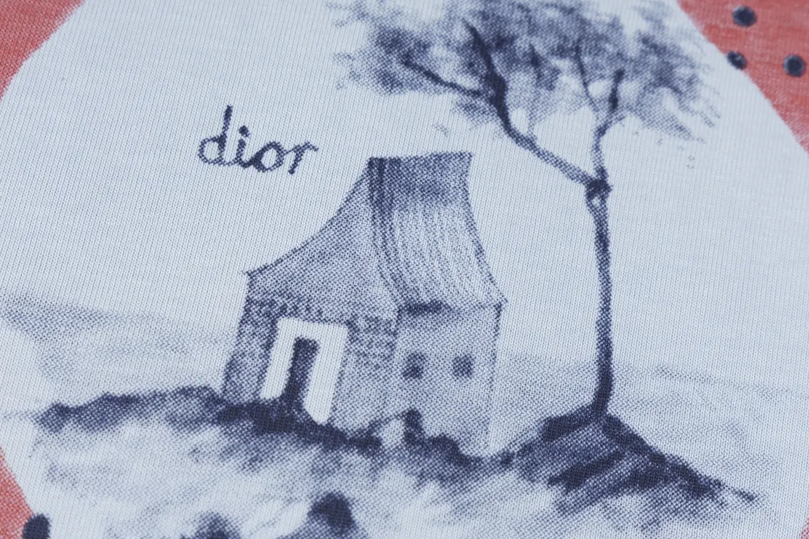 DIOR 纯棉 短袖T恤 休闲百搭款