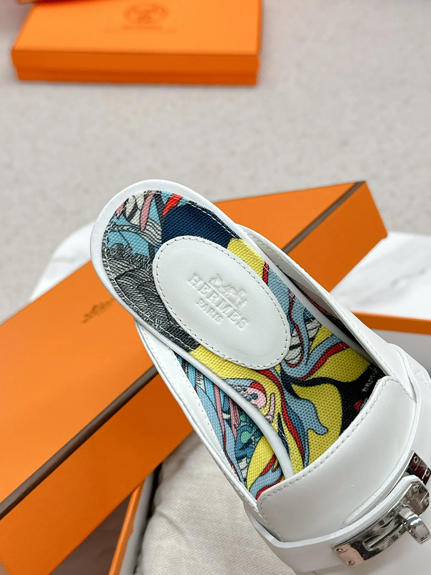 Hermès 小牛皮 拖鞋 舒适