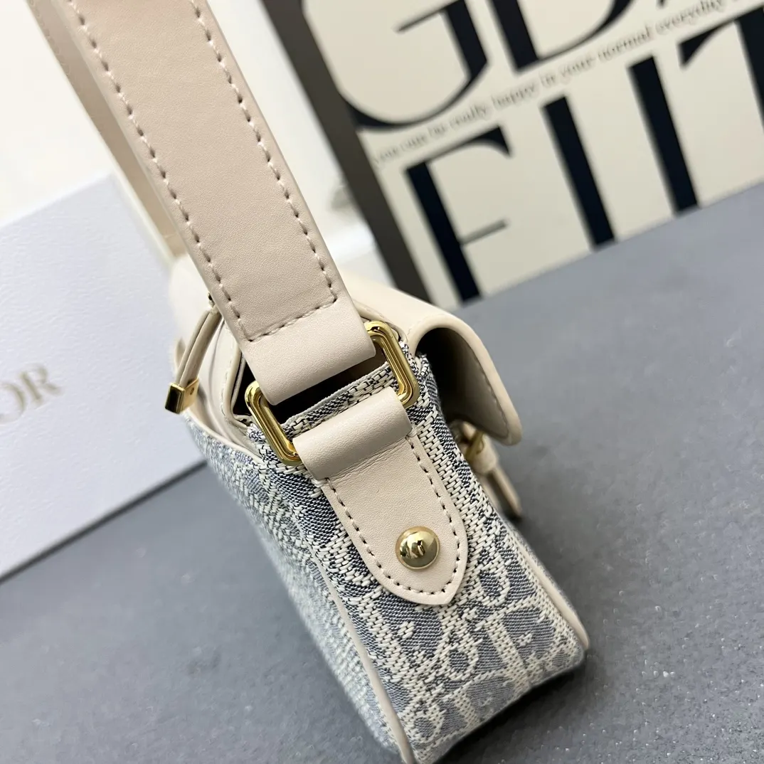 Dior Oblique老花牛皮手袋 手提斜挎 复古