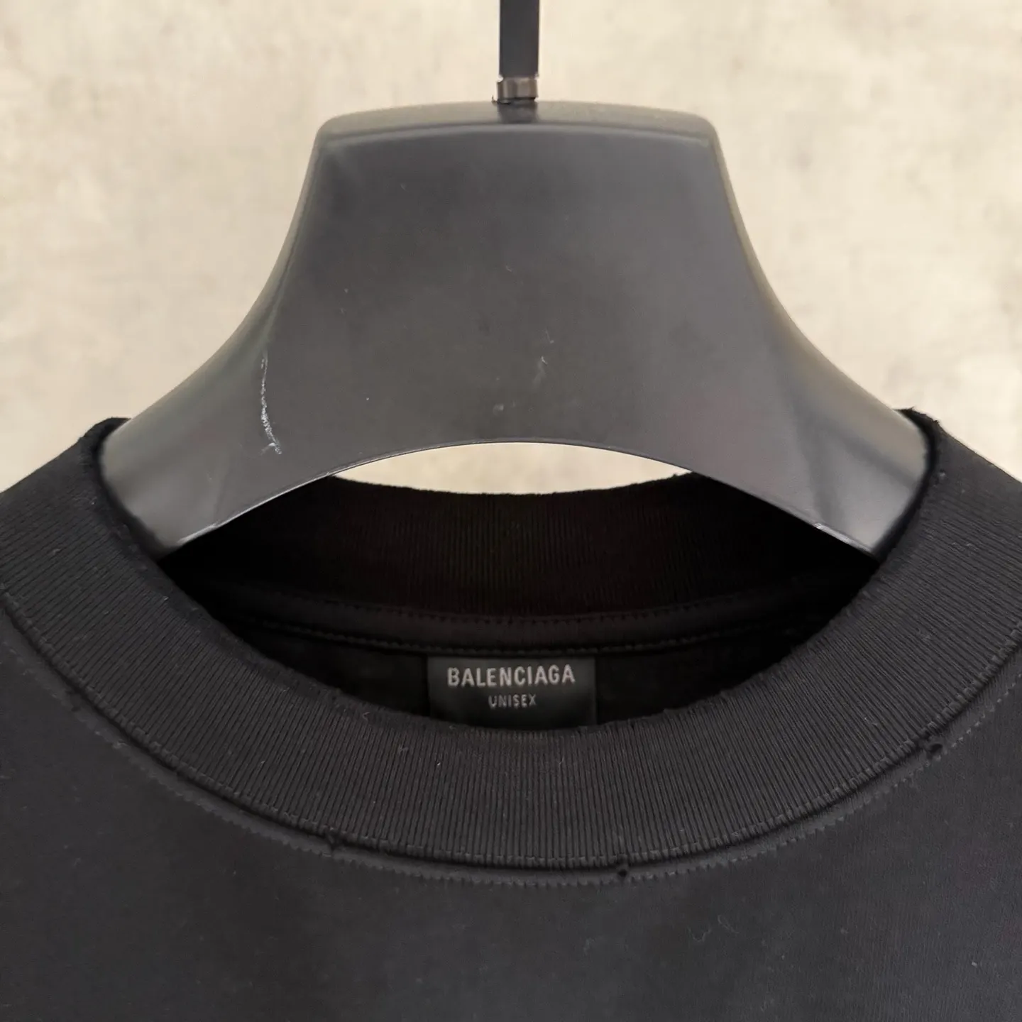 Balenciaga 25Ss Embroidery Cotton Short Sleeve T-Shirt Street