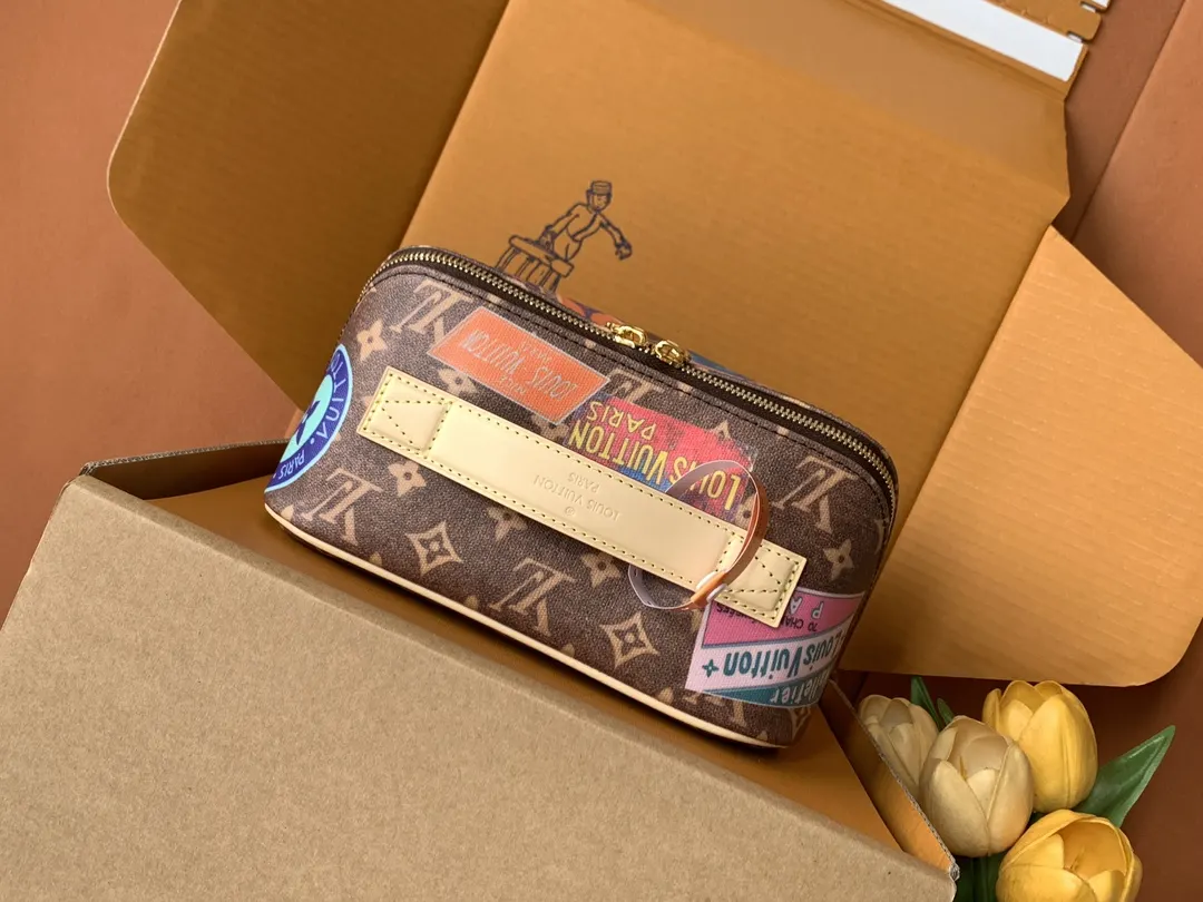 LV 牛皮 厘米 高 宽 长度 收納包 旅行收納款