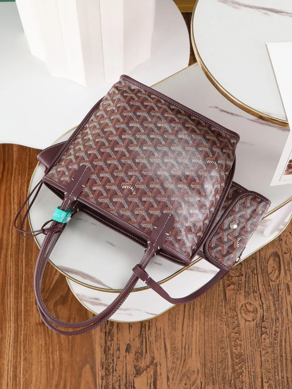 Goyard 小牛皮 手提包 通勤手提款
