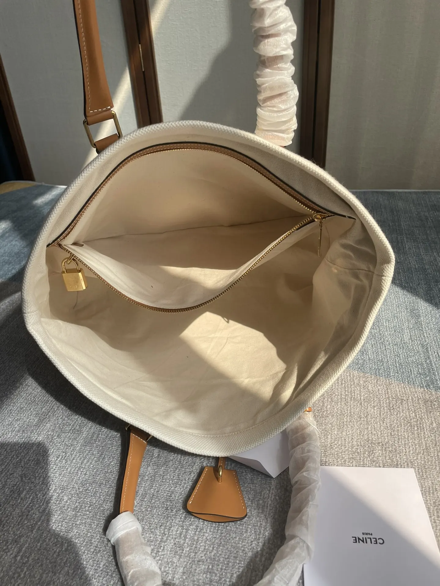 Celine 帆布 旅行包 大容量旅行款