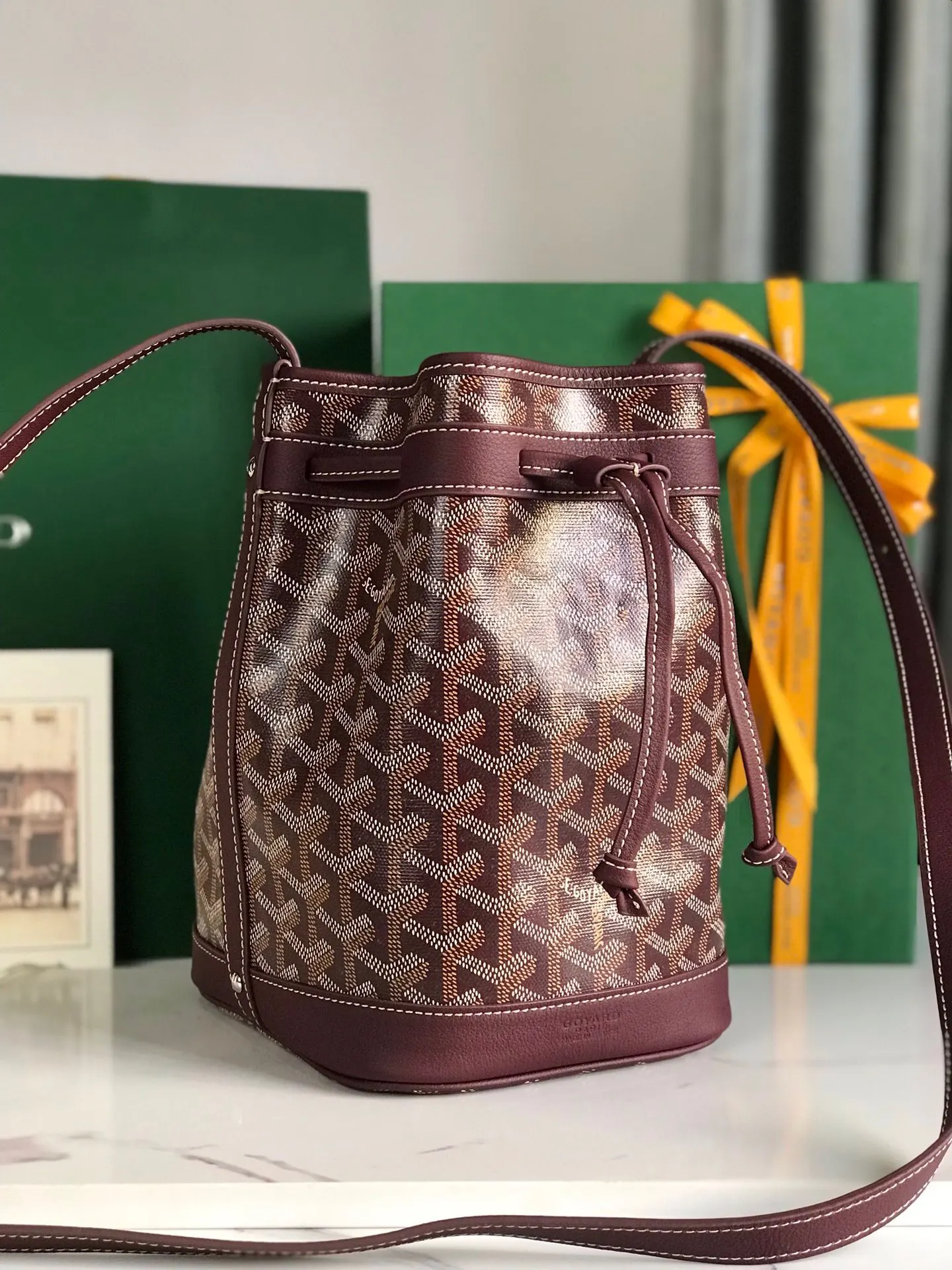 Goyard petit flot水桶包 发财桶 容量ma 休闲水桶款