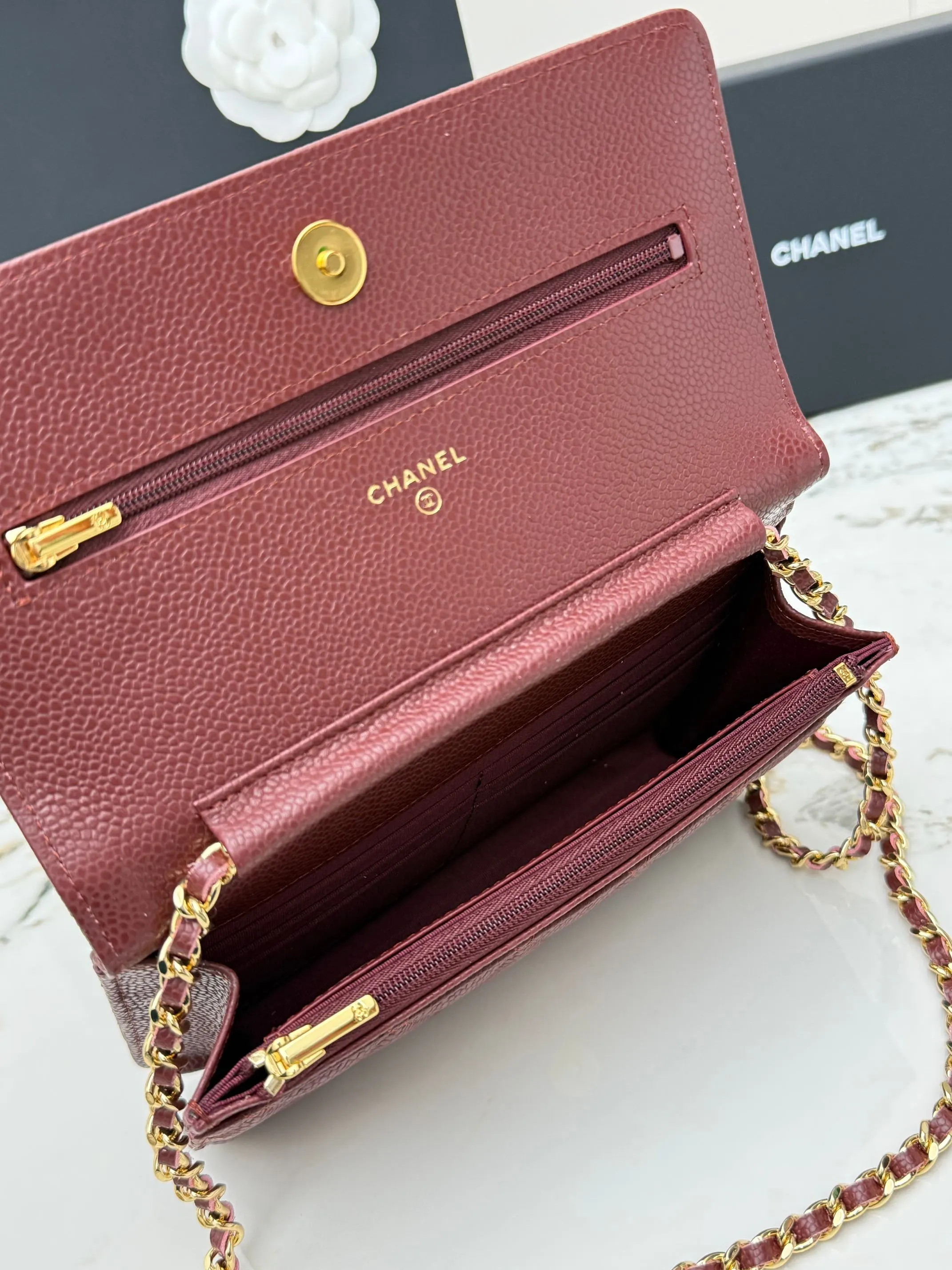 Chanel Chain Bag Leather