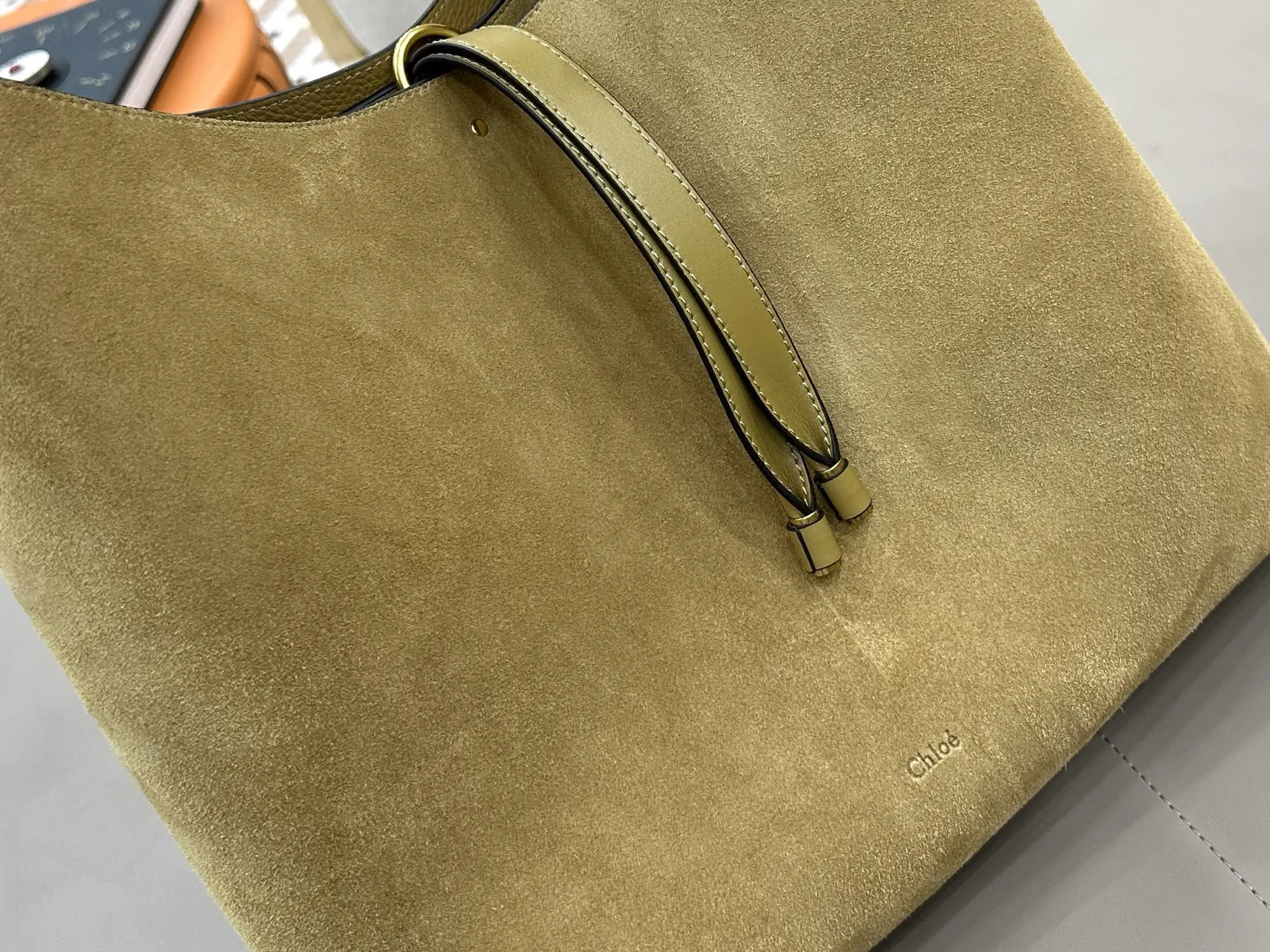 Hobo Shoulder Bag Vintage Leather