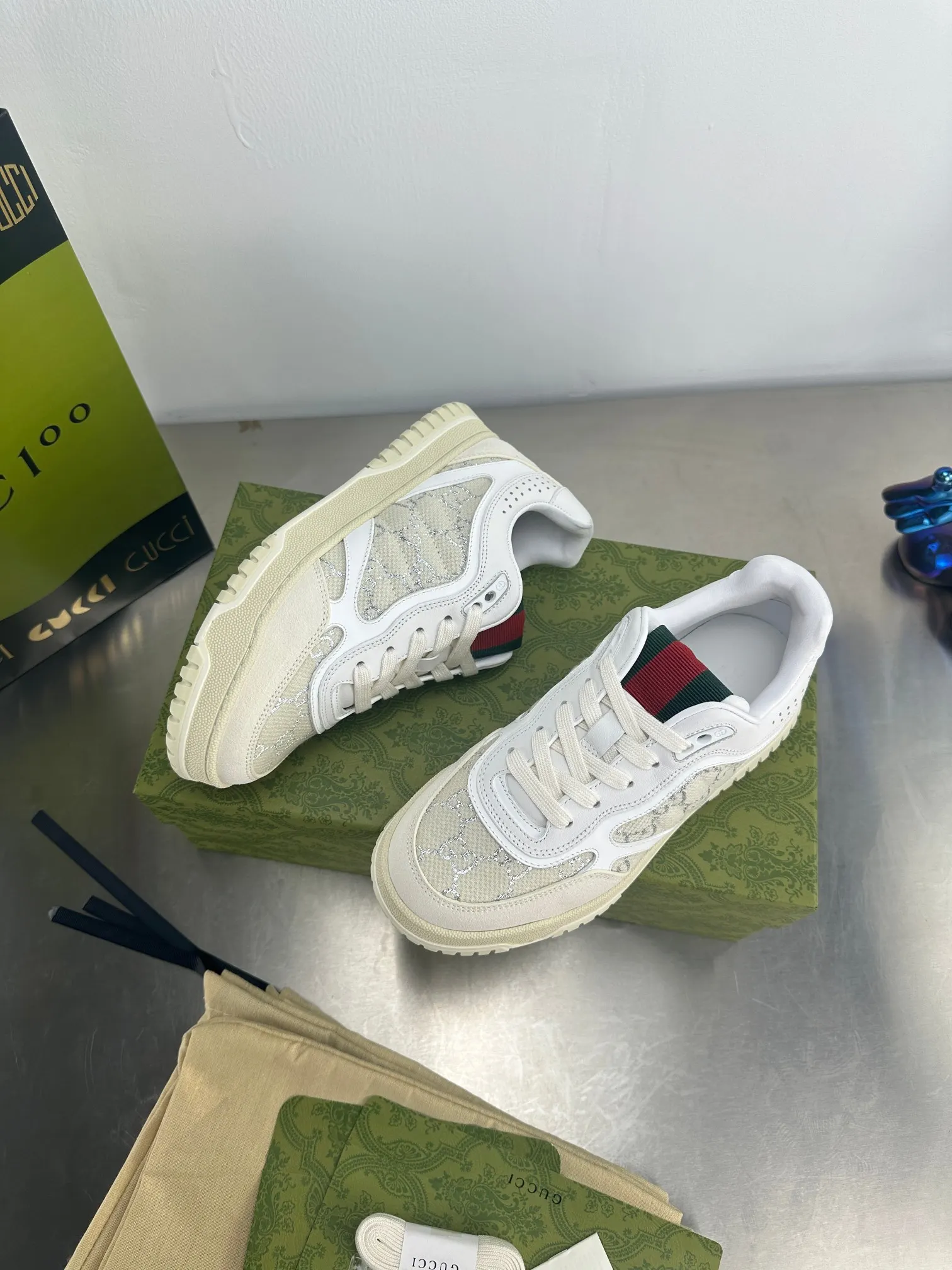 Gucci Logo休闲运动鞋