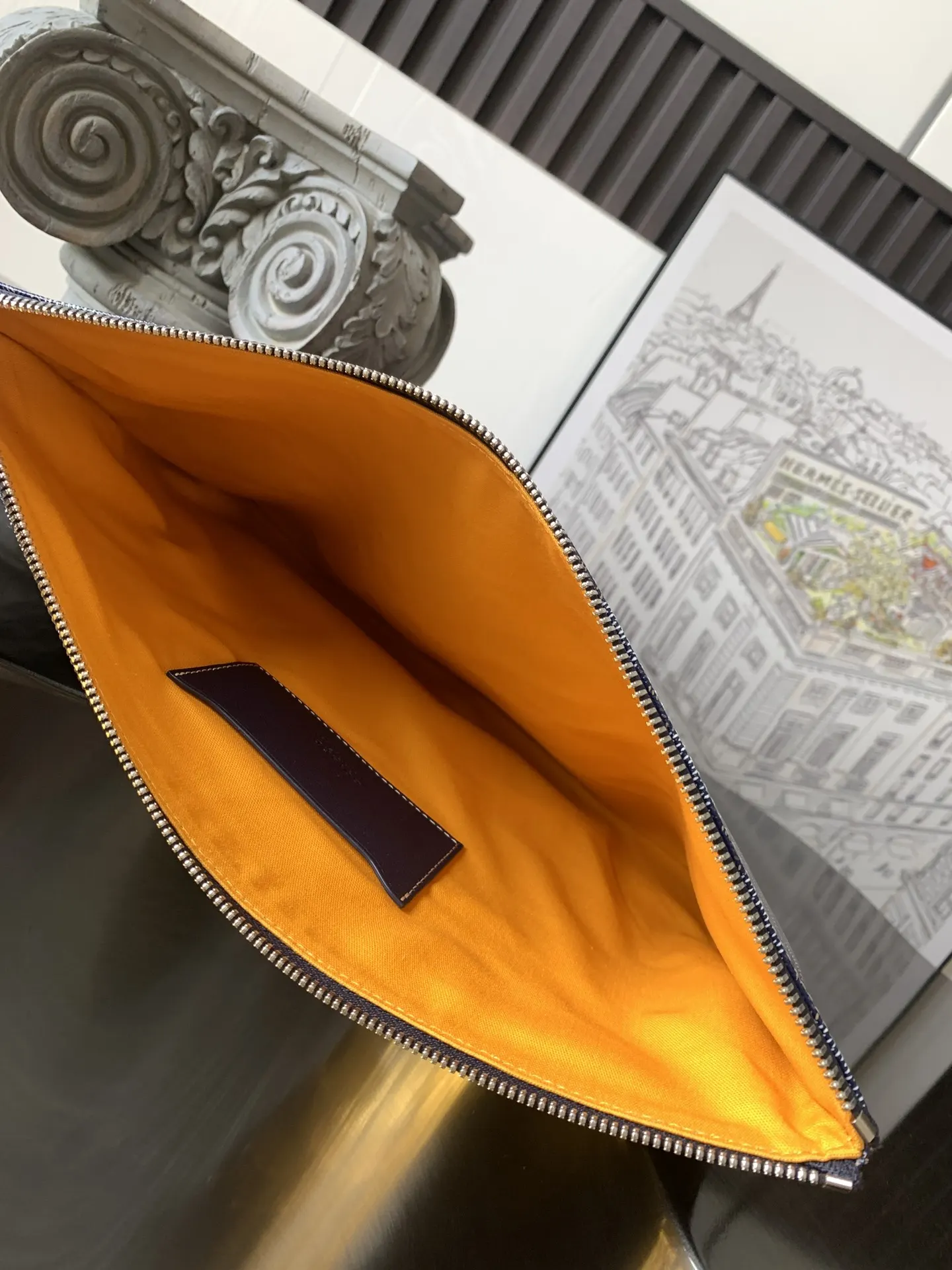 Goyard 深藍 鼎鼎戈雅 手拿包 精致手拿款(數字6) Goyard 深藍 鼎鼎戈雅 手拿包 精致手拿款(數字6)