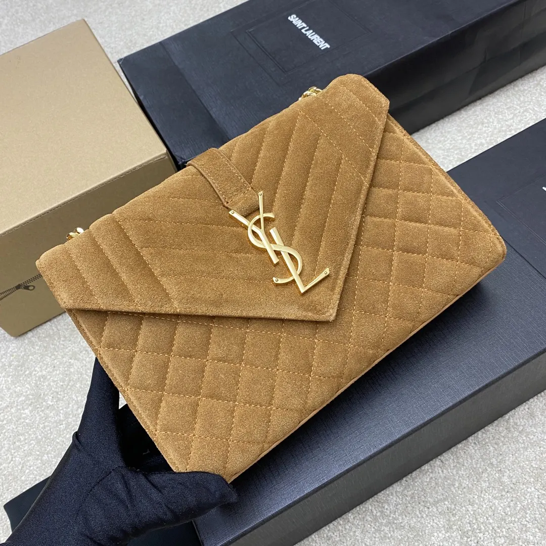 Brown Chain Bag Leather