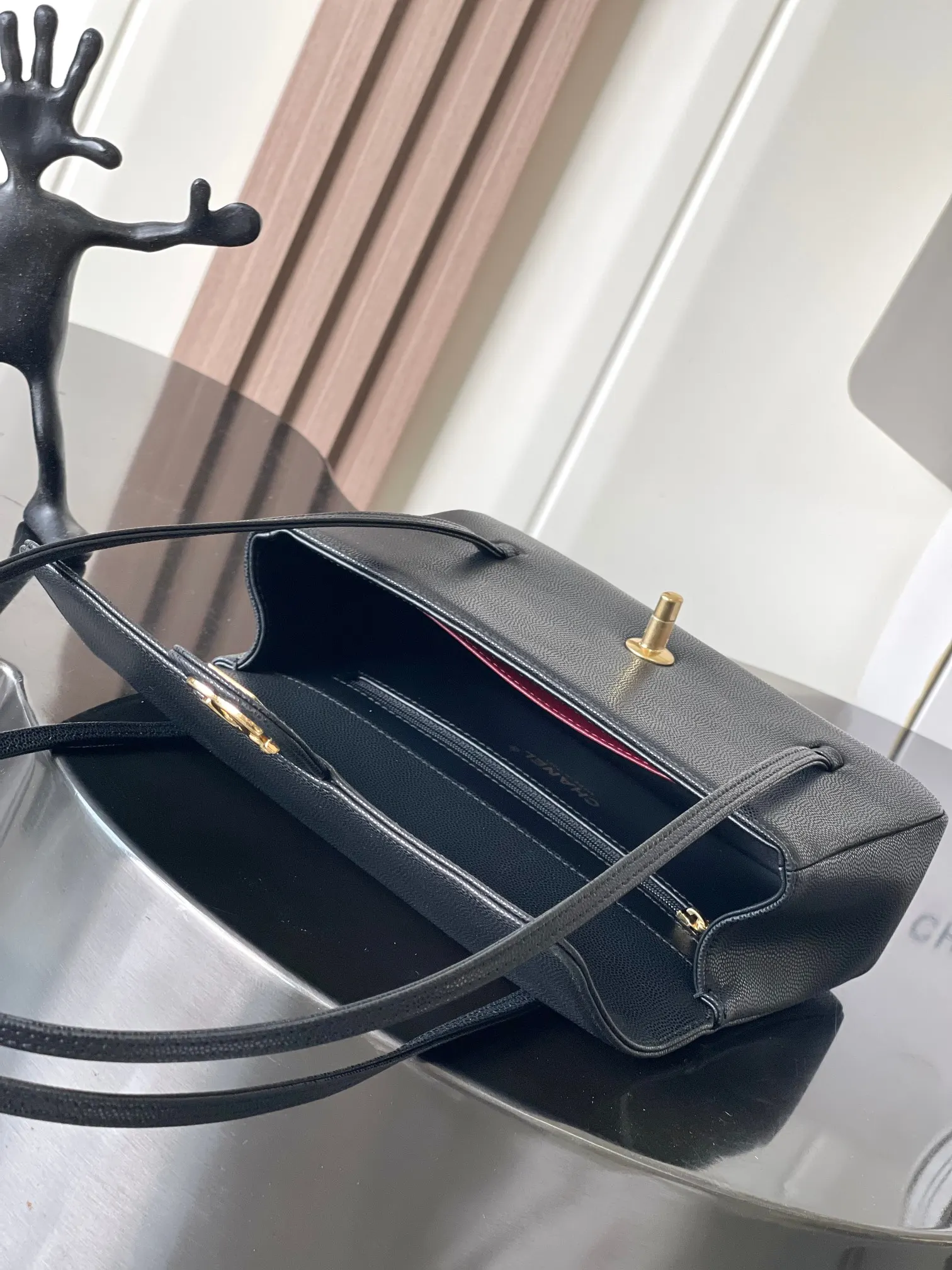 Chanel 牛皮Preppy Coco手提包 手提單肩(數字7) Chanel 牛皮Preppy Coco手提包 手提單肩(數字7)