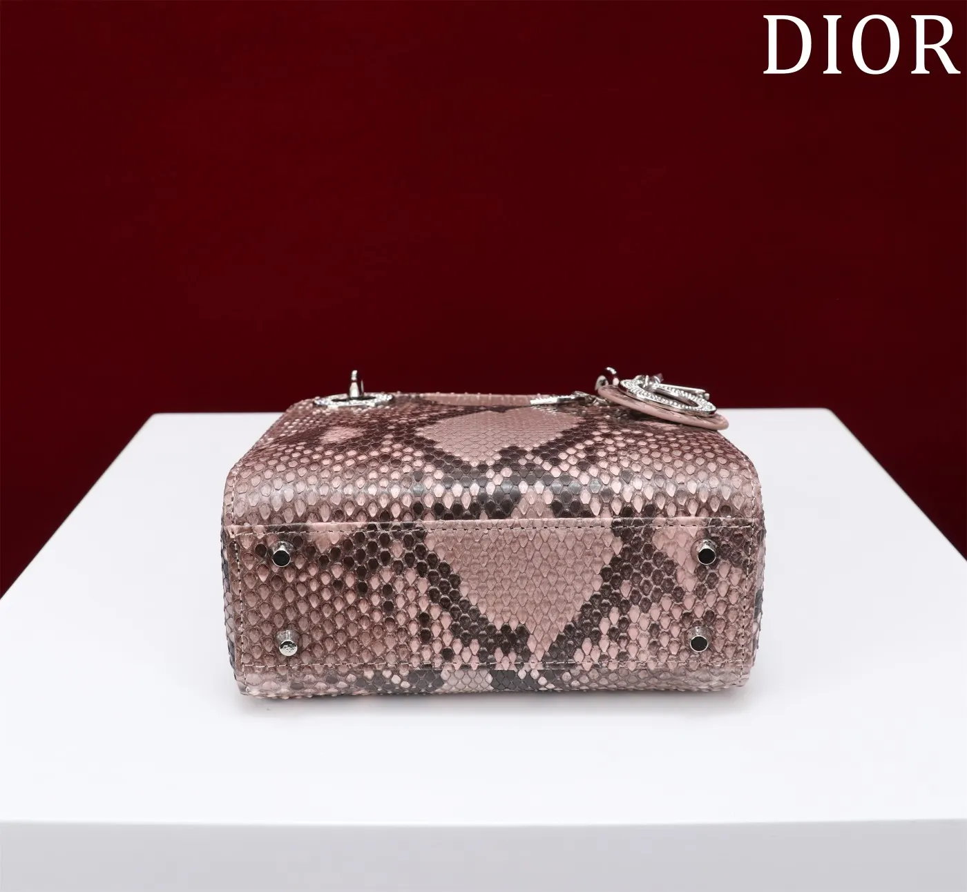 Dior Lady Dior Lady Handbag Top Handle Bag