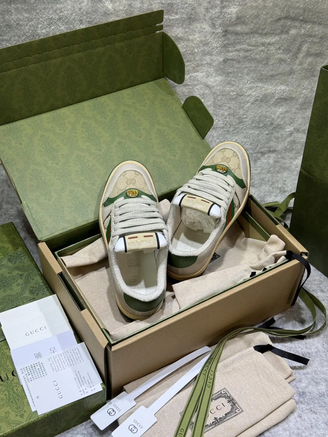 Gucci Logo休闲运动鞋 百搭款