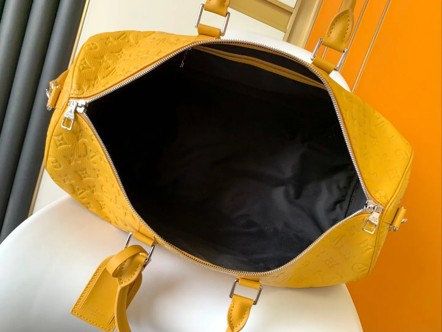Keepall 红色 黄色 Mo旅行包 大容量旅行款
