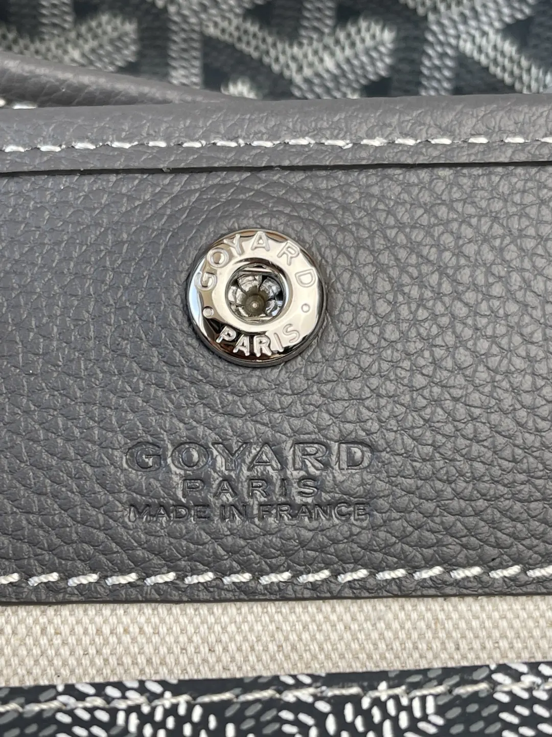 Goyard Hobo 灰色 腋下包 复古腋下背款