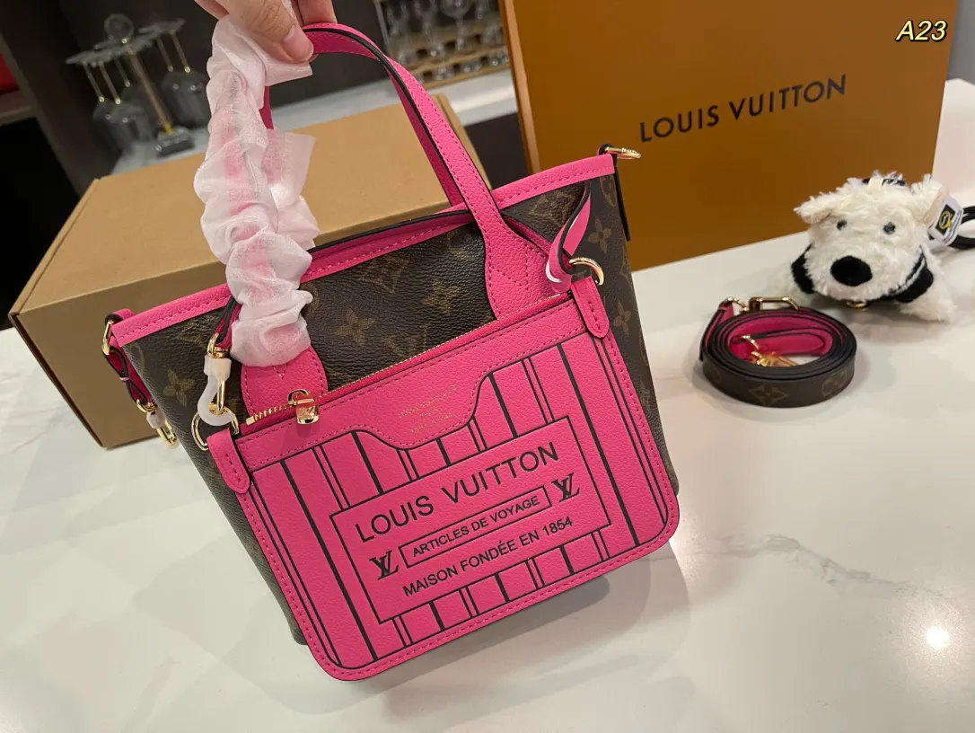 Louis Vuitton Monogram Bucket Bag Casual Leather