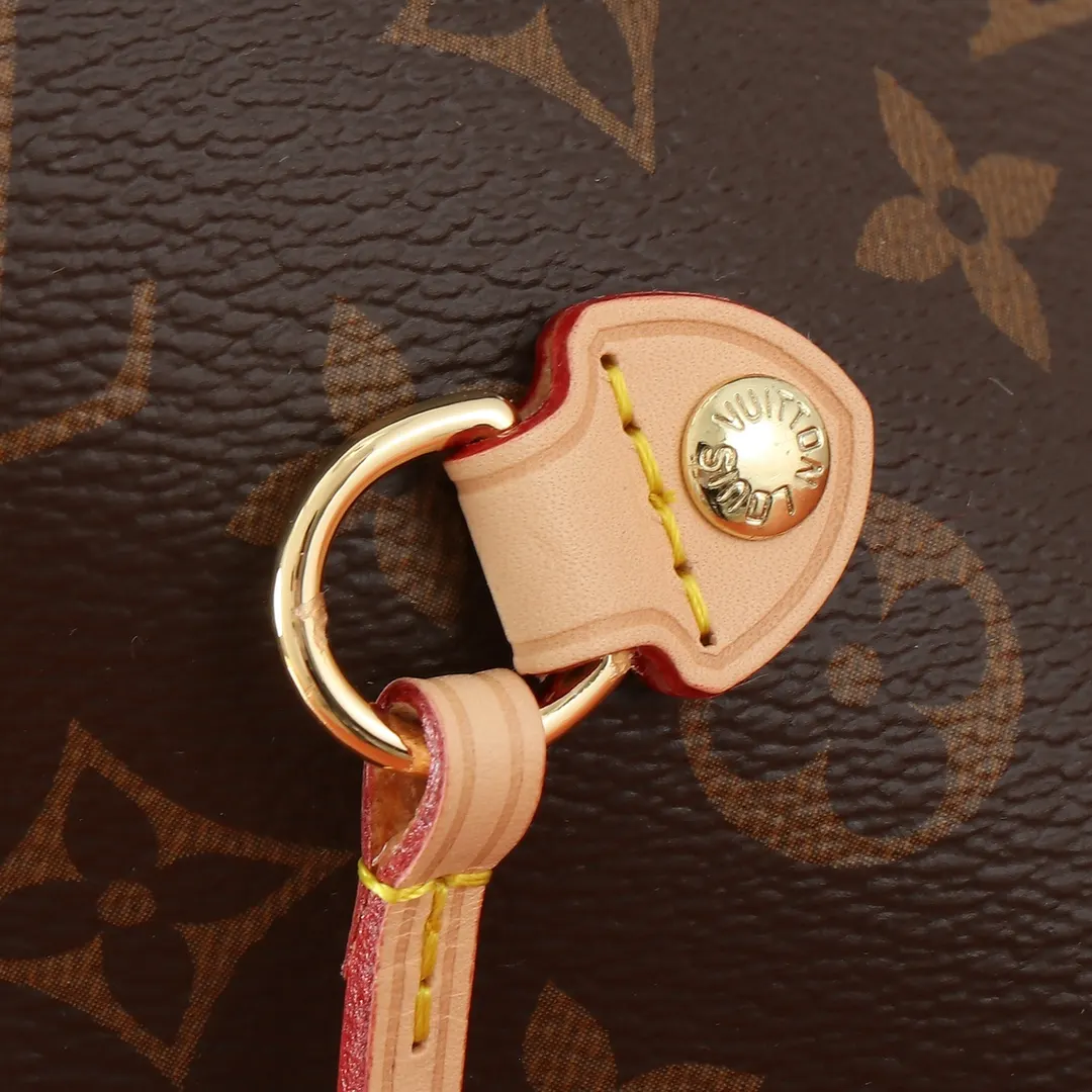 LV Neverfull 帆布 手拿包 精致手拿款