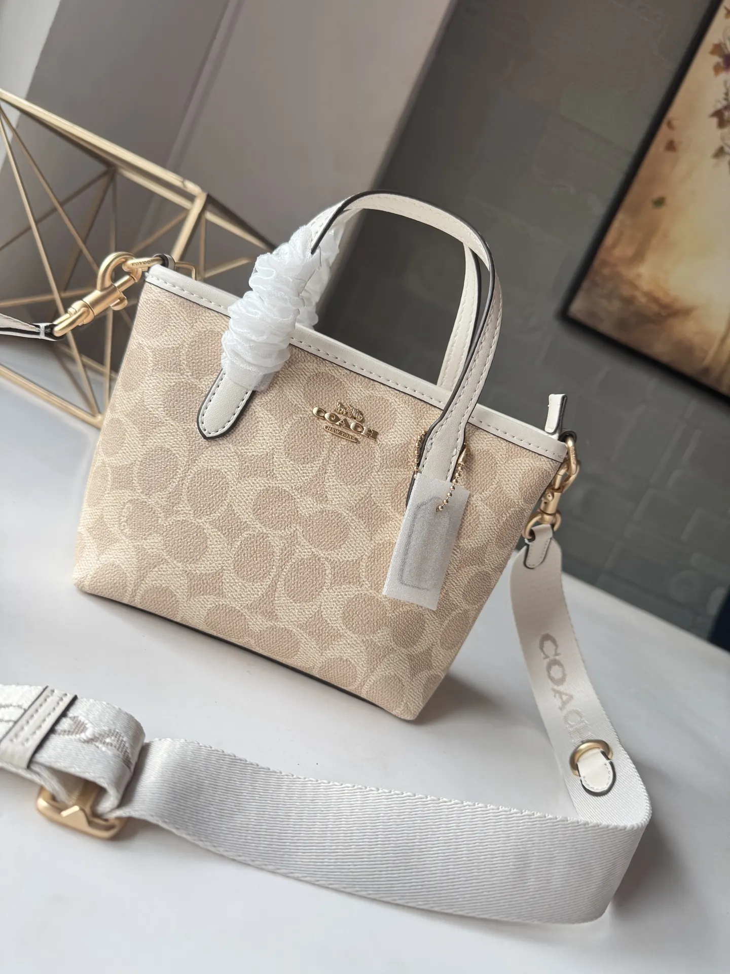 Monogram Tote Bag