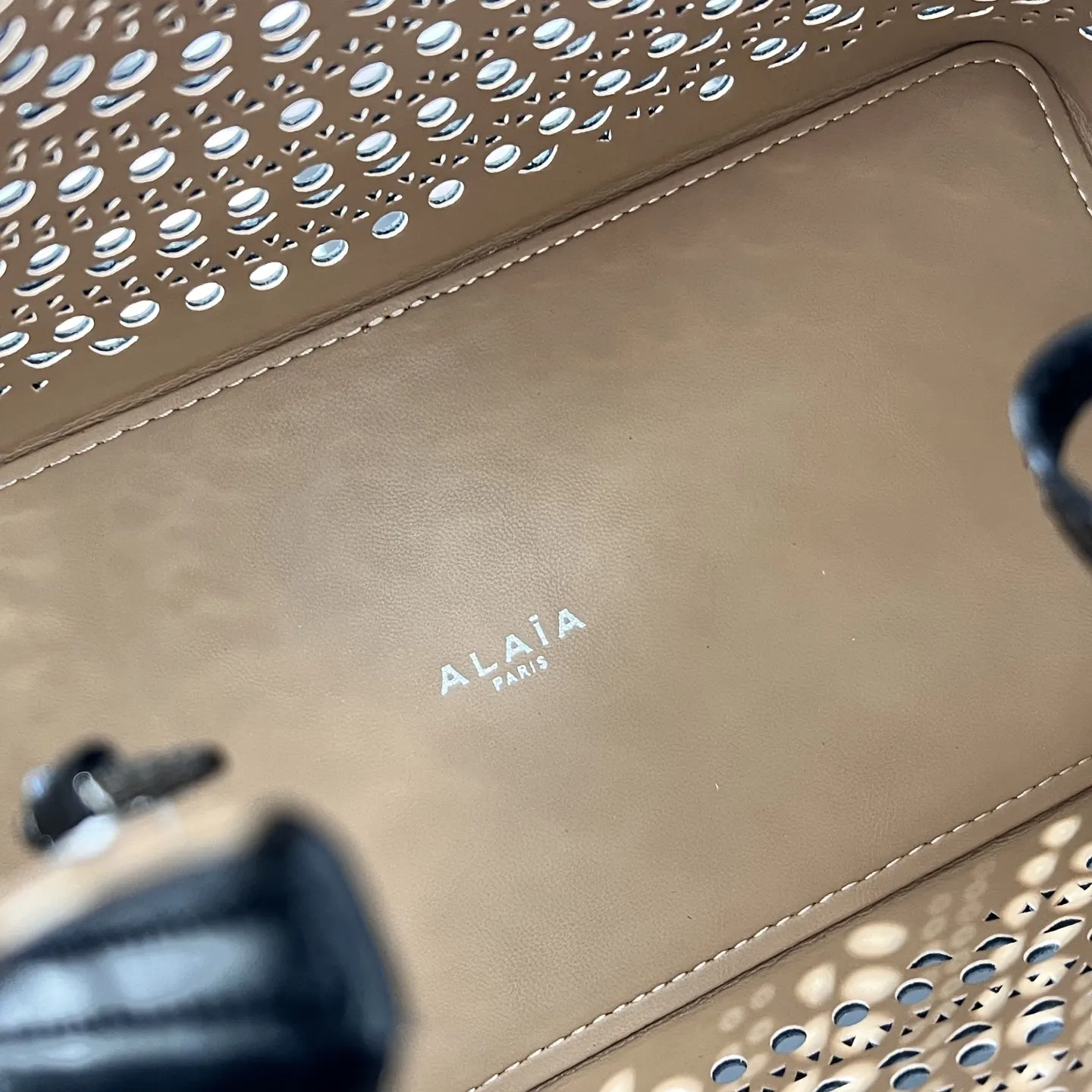 Black Tote Bag Leather