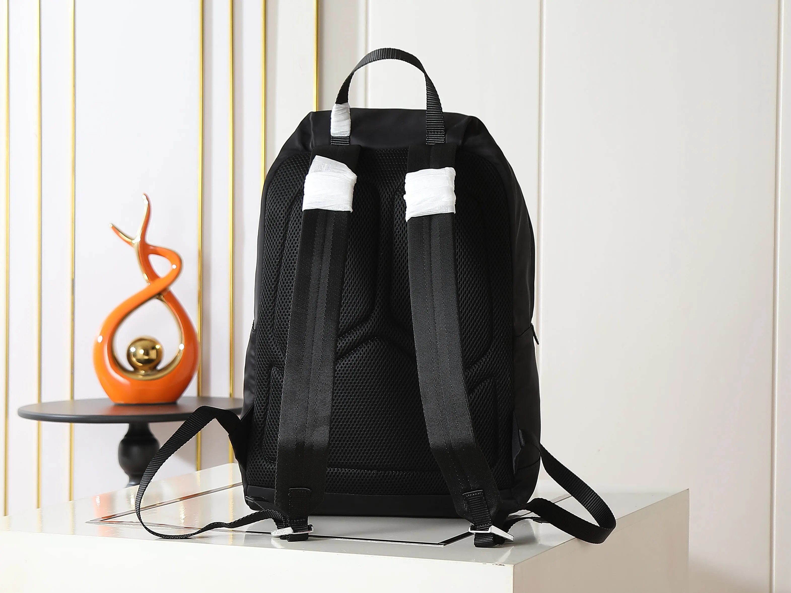 Prada Re-Nylon 2VZ071 Leather Saffiano Backpack