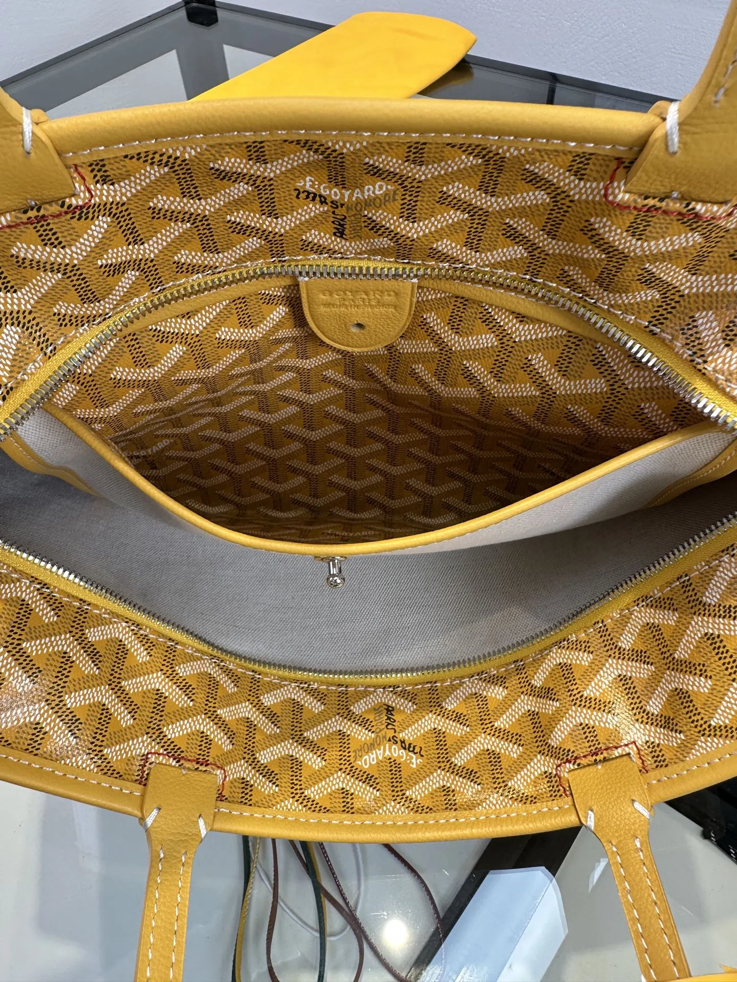 Goyard Hobo 黃色 托特包 大容量托特款