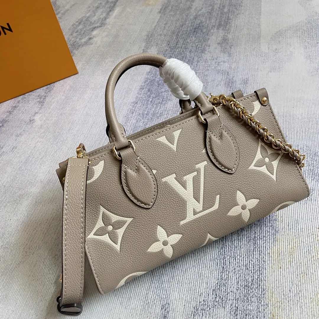 Black Gray Chain Bag