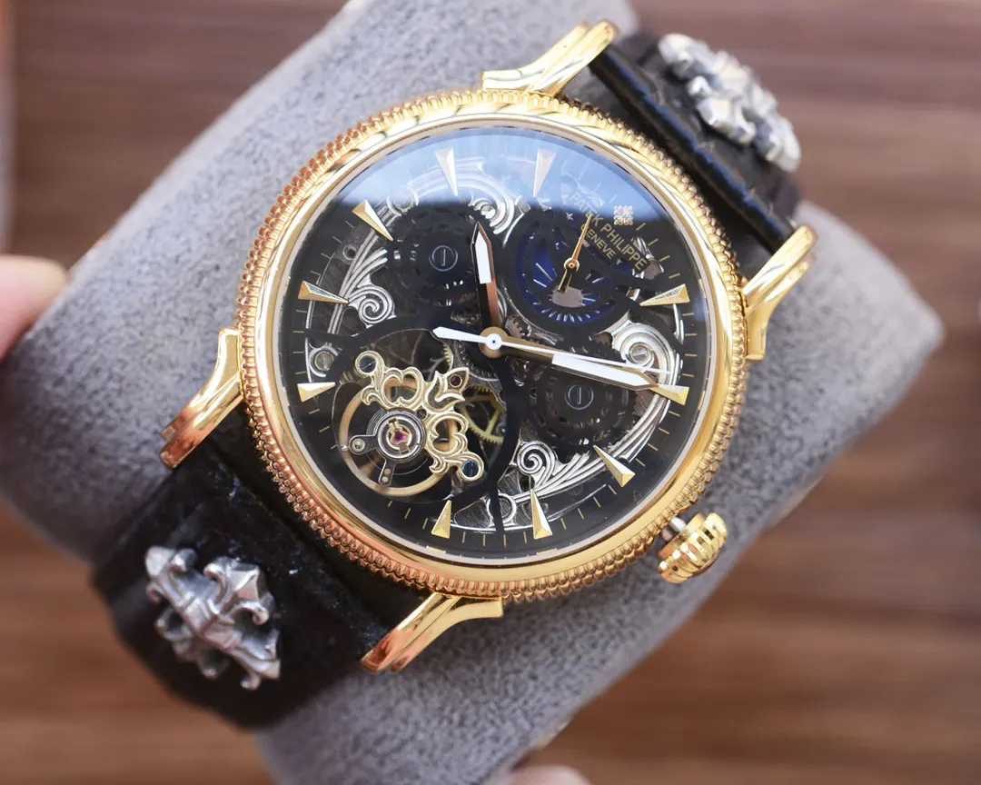 Patek Philippe 牛皮 手錶 經典腕表款