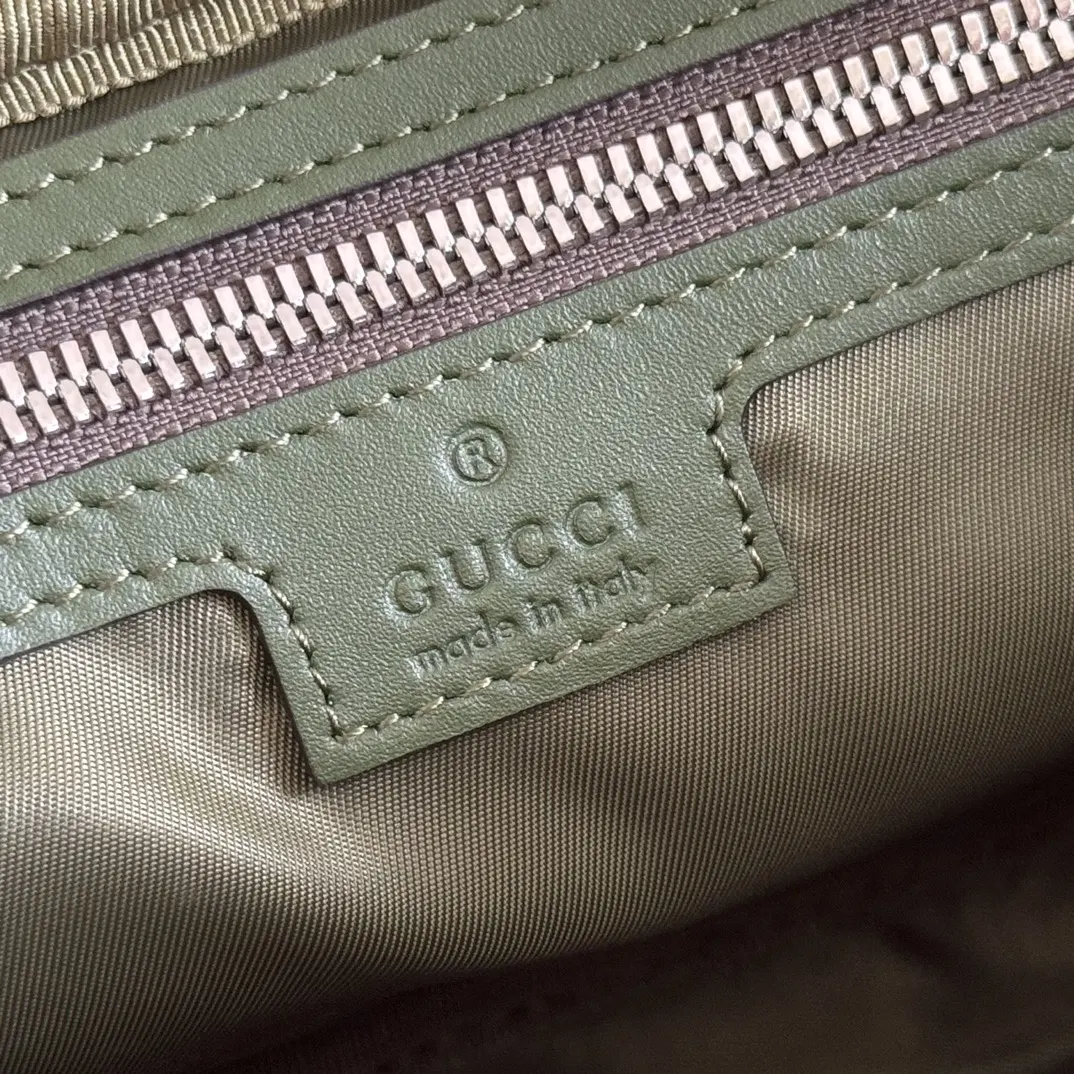 Gucci Green Belt Bag Casual Canvas Image 9 Gucci Green Belt Bag Casual Canvas Image 9