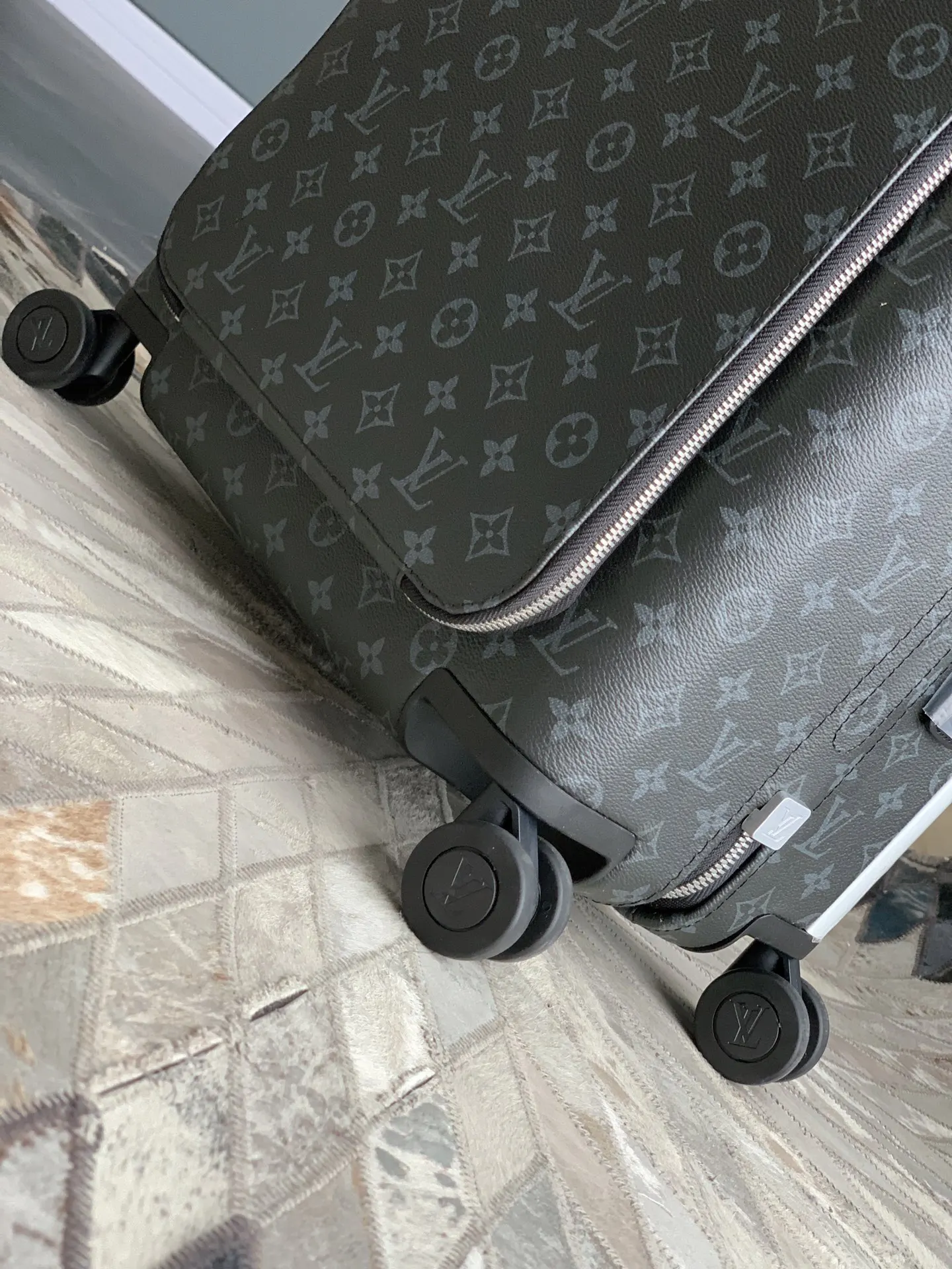 老花 驴家威登 高 商務箱 前置口袋版 行李箱 旅行拉杆款 輕便出行款