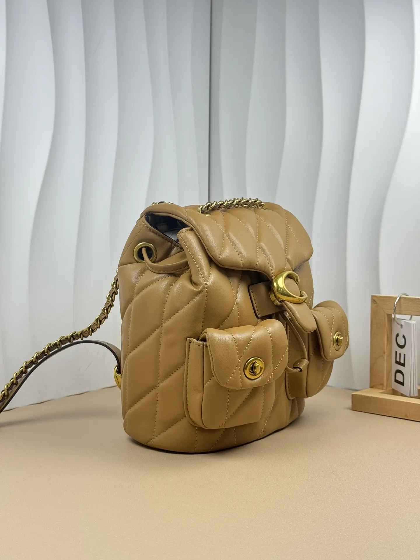 Coach 羊皮 雙肩包 实用雙肩款