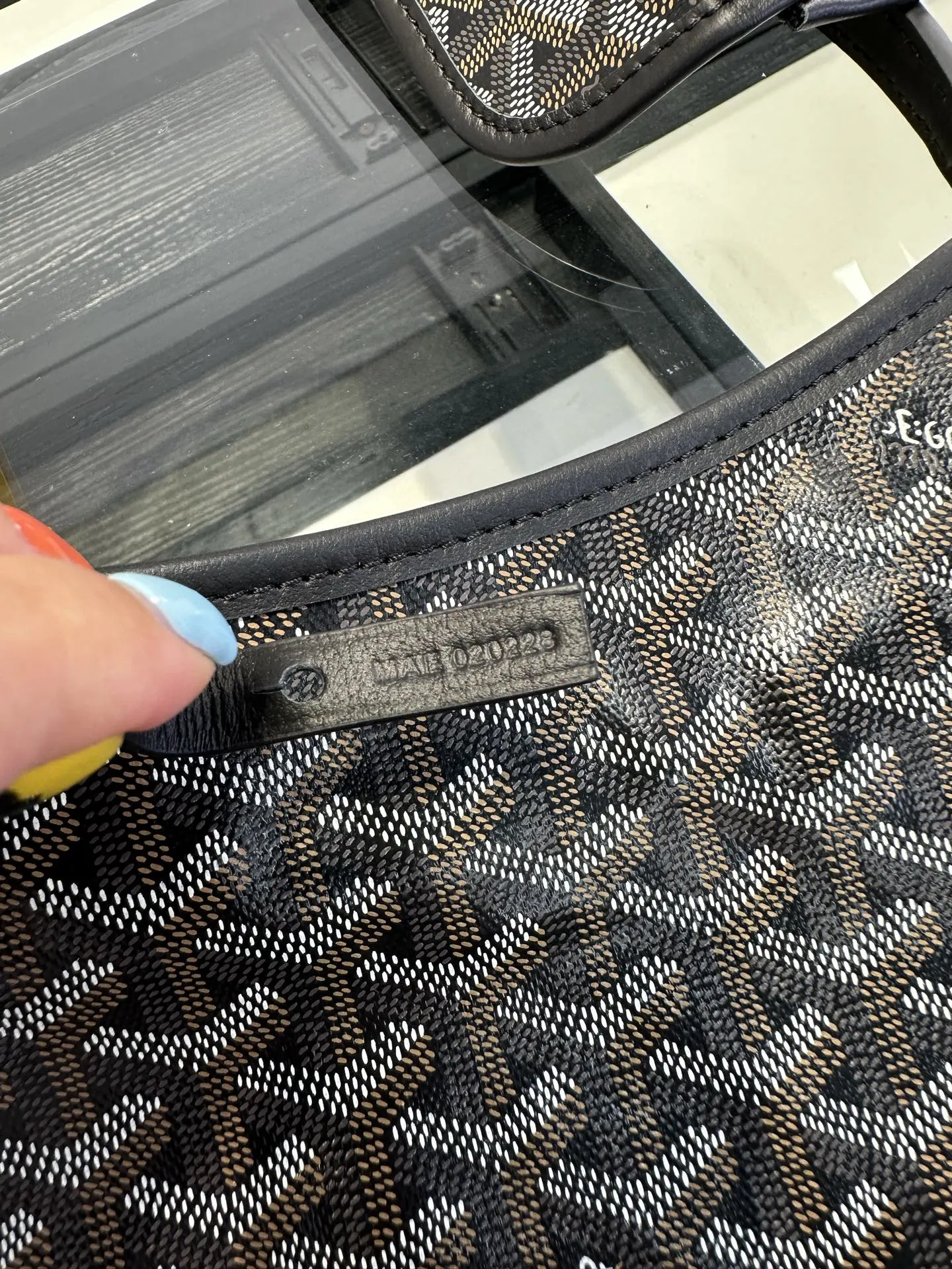 Goyard Black Tote Bag