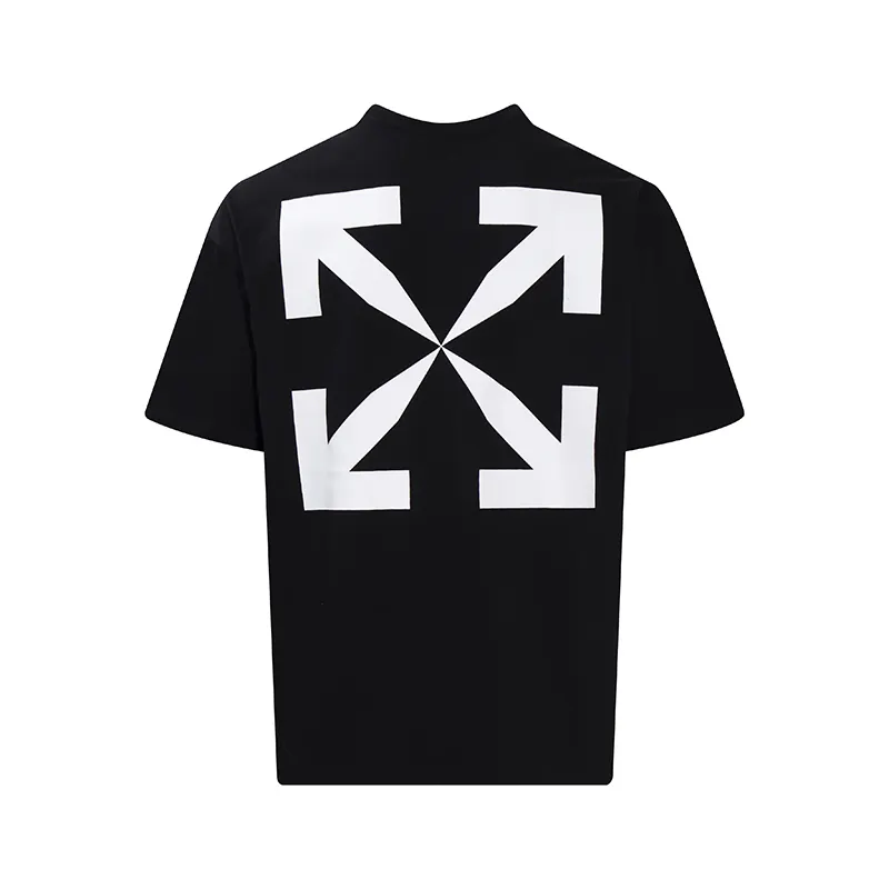 Off-White 22SS 蓝色 Logo 字母 短袖T恤 日常百搭款