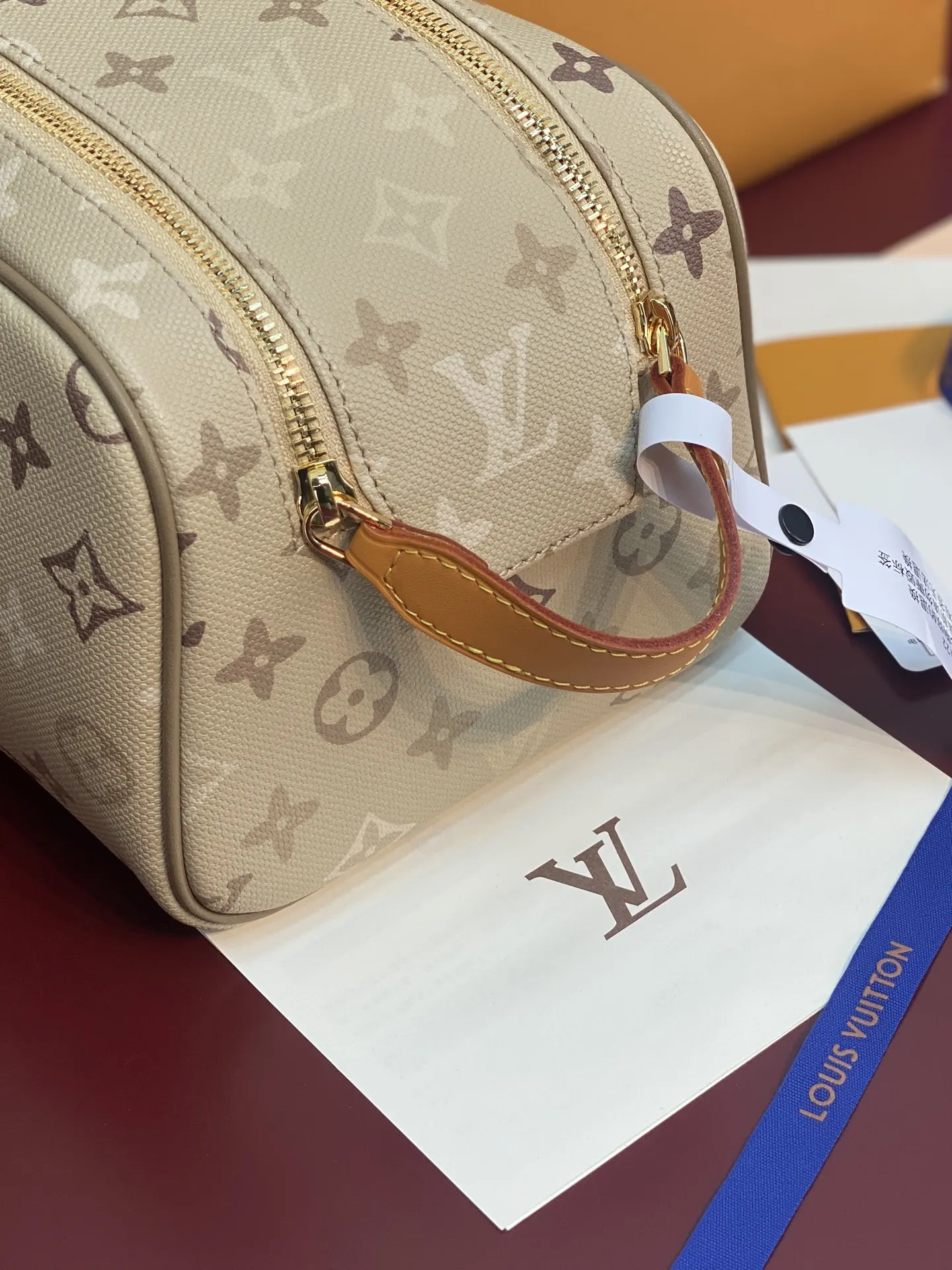 Cosmetic Pouch Leather