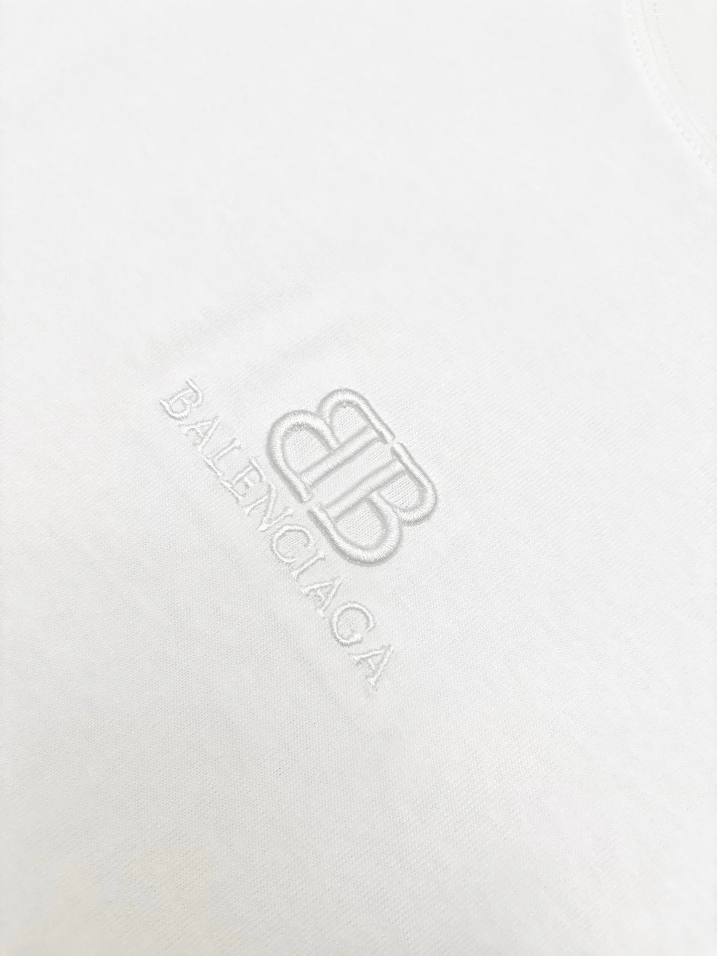 Balenciaga 白色 Logo 字母 短袖T恤