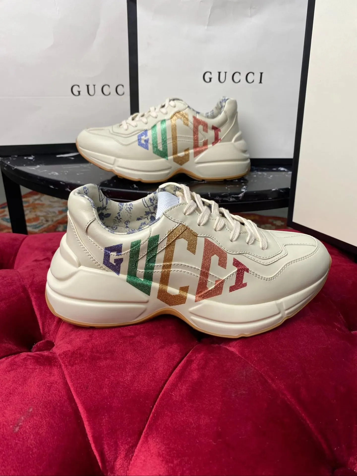Gucci Logo休闲运动鞋