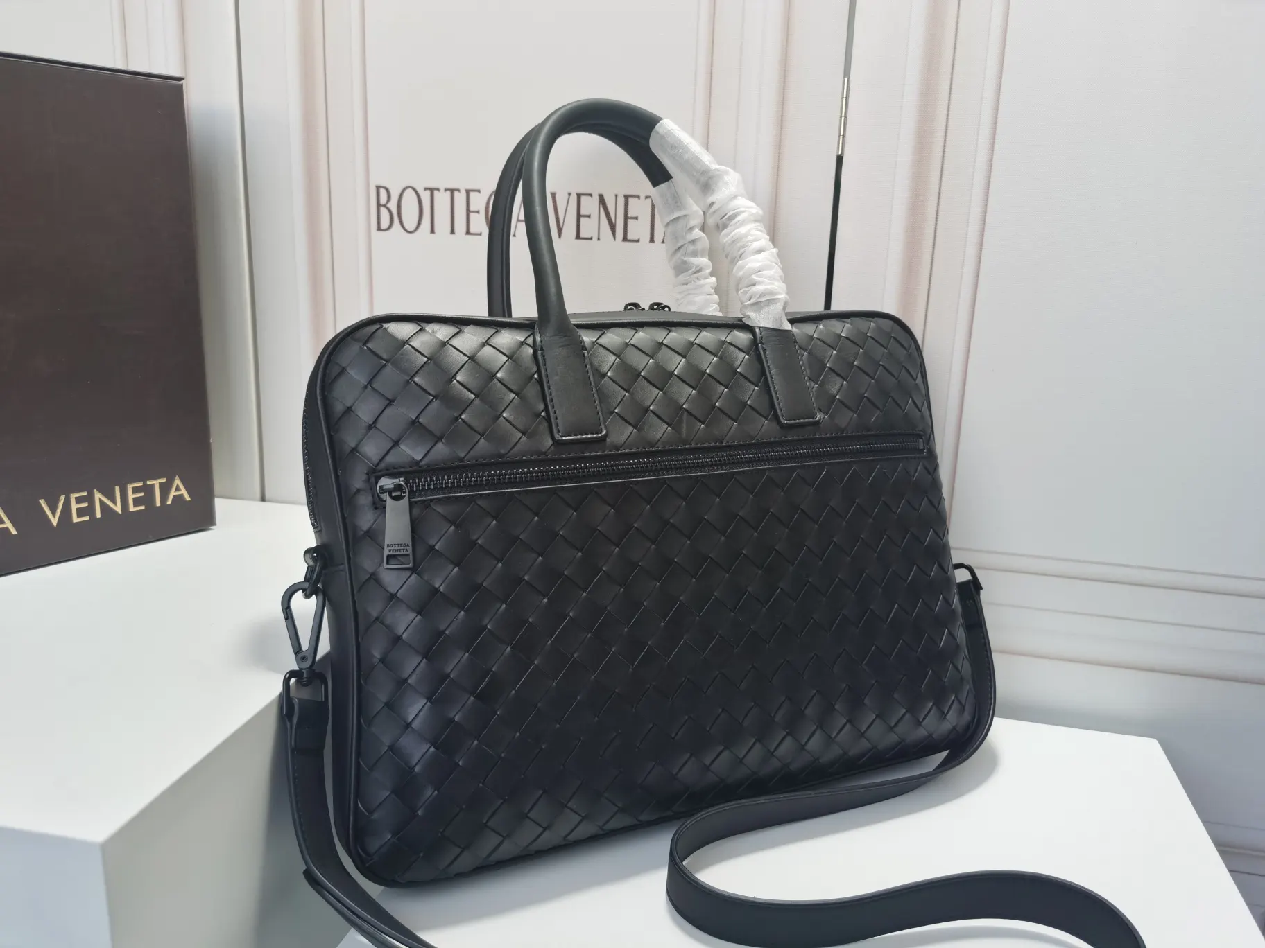 Bottega Veneta 牛皮 公文包 商務通勤款