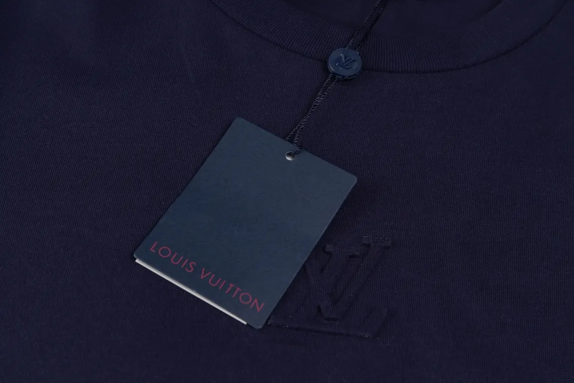 Louis Vuitton 字母 纯棉 短袖T恤