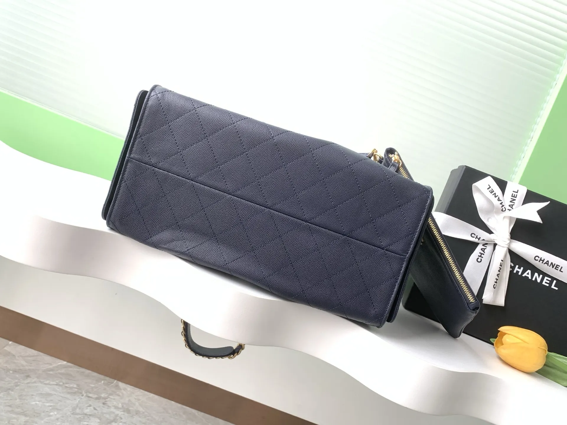 CHANEL Hobo 进口 免税 球纹皮嘻哈包 腋下包 复古腋下背款