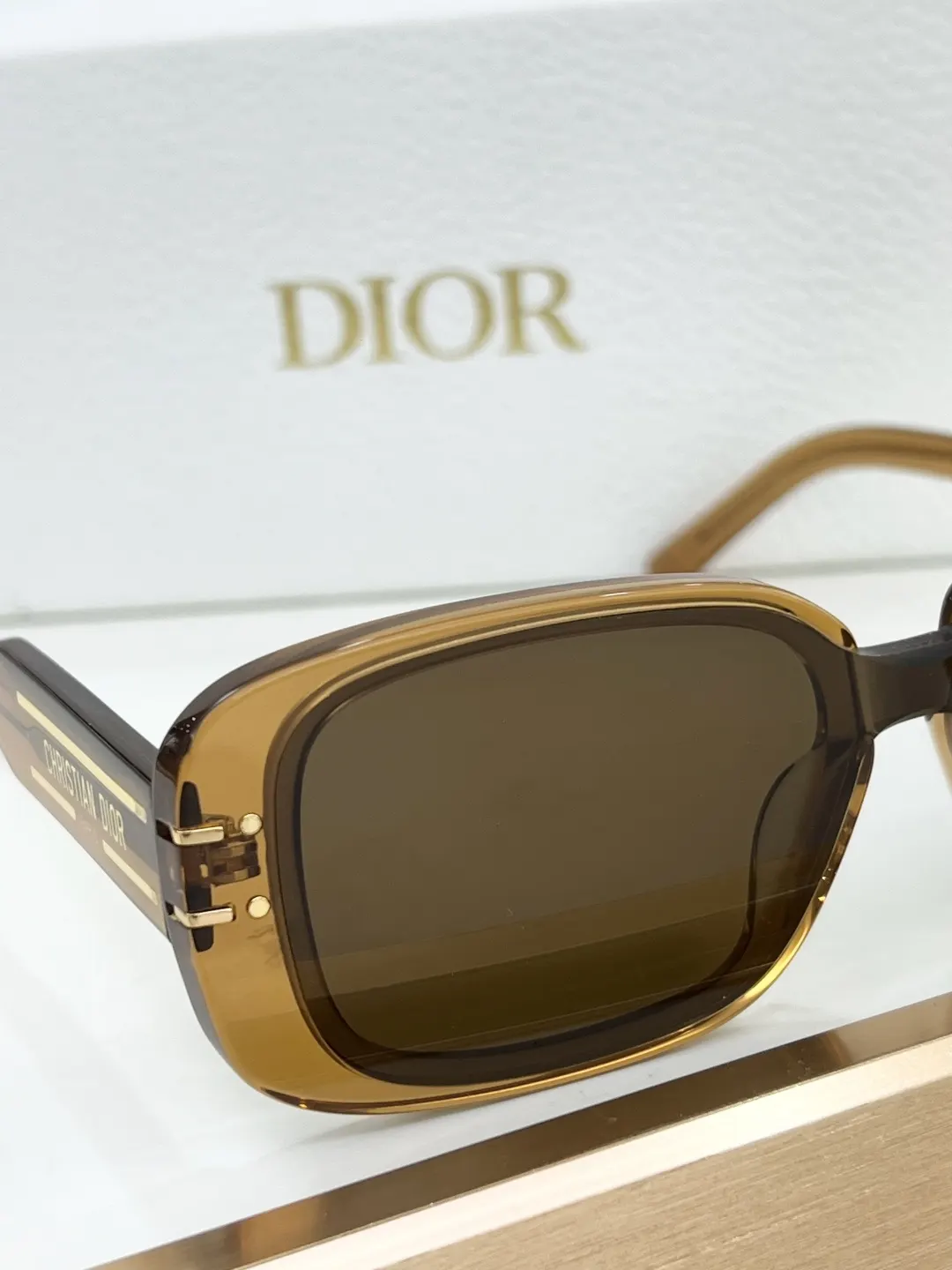 Dior 黑色方框太阳镜 复古